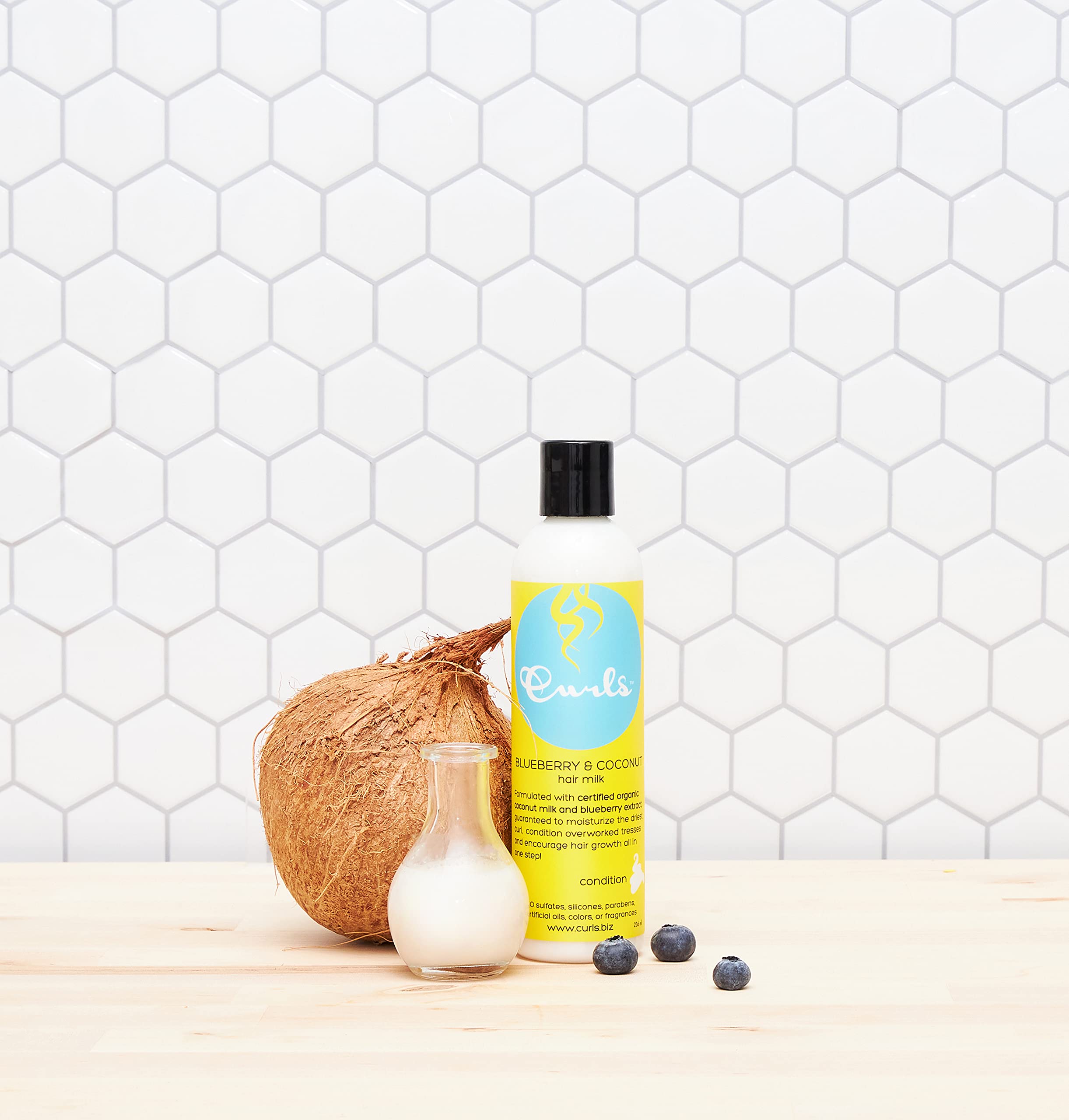 Curls Blueberry & Coconut Hair Milk 8oz