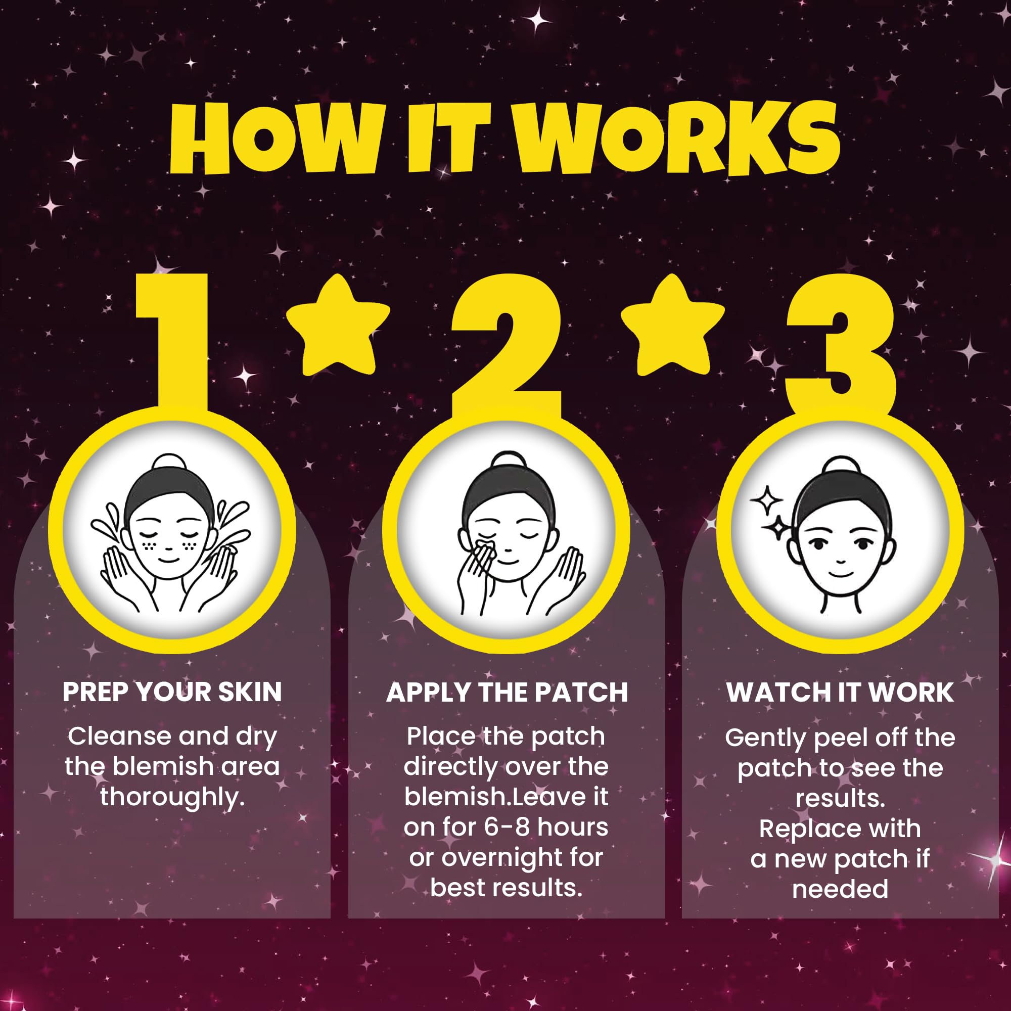 Andlane 280Pcs Star Pimple Patches for Face - Pimple Patches Cute Stars - Hydrocolloid, Salicylic Acid, Tea Tree Oil, Centella - Pink Color, 3 Sizes Zit Stickers