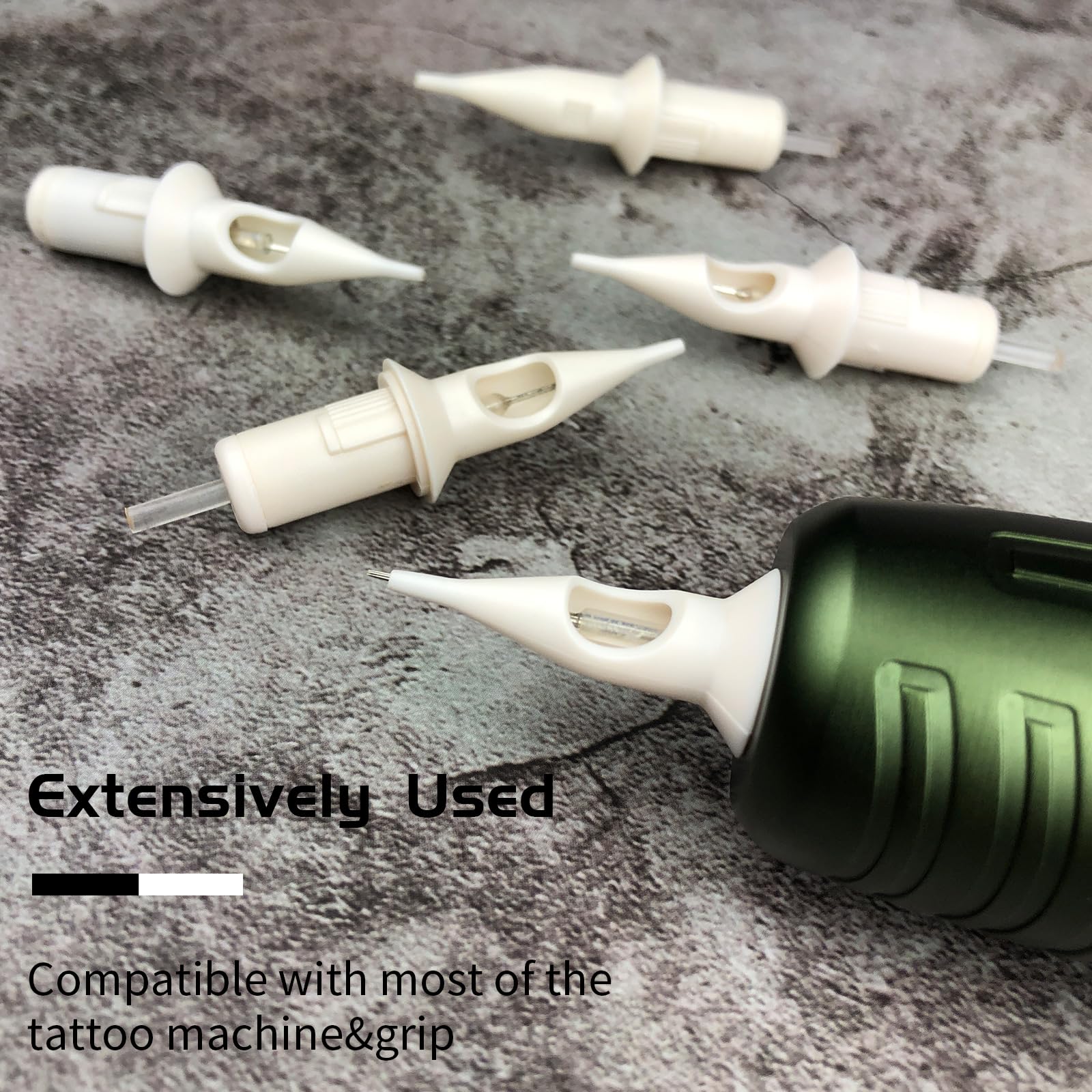 35/11RS : BIGWASP Professional 11RS Disposable Tattoo Needle Cartridge 11 Round Shader 20Pcs