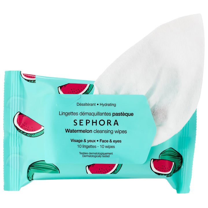 Sephora Watermelon Cleansing Wipes (Travel Size)