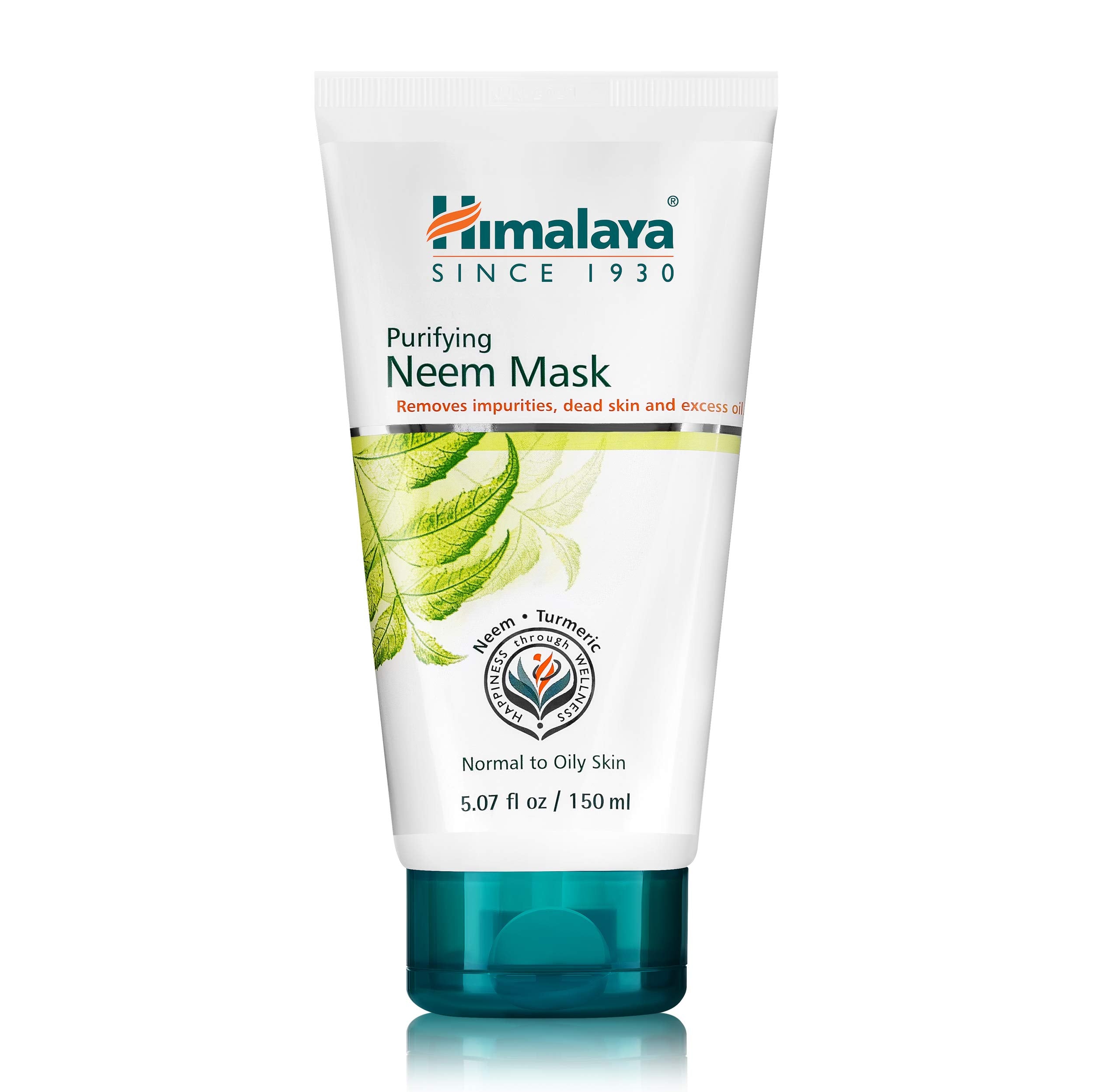 Himalaya Purifying Neem Mask with Turmeric, Normal to Oily Skin 5.07oz/150ml