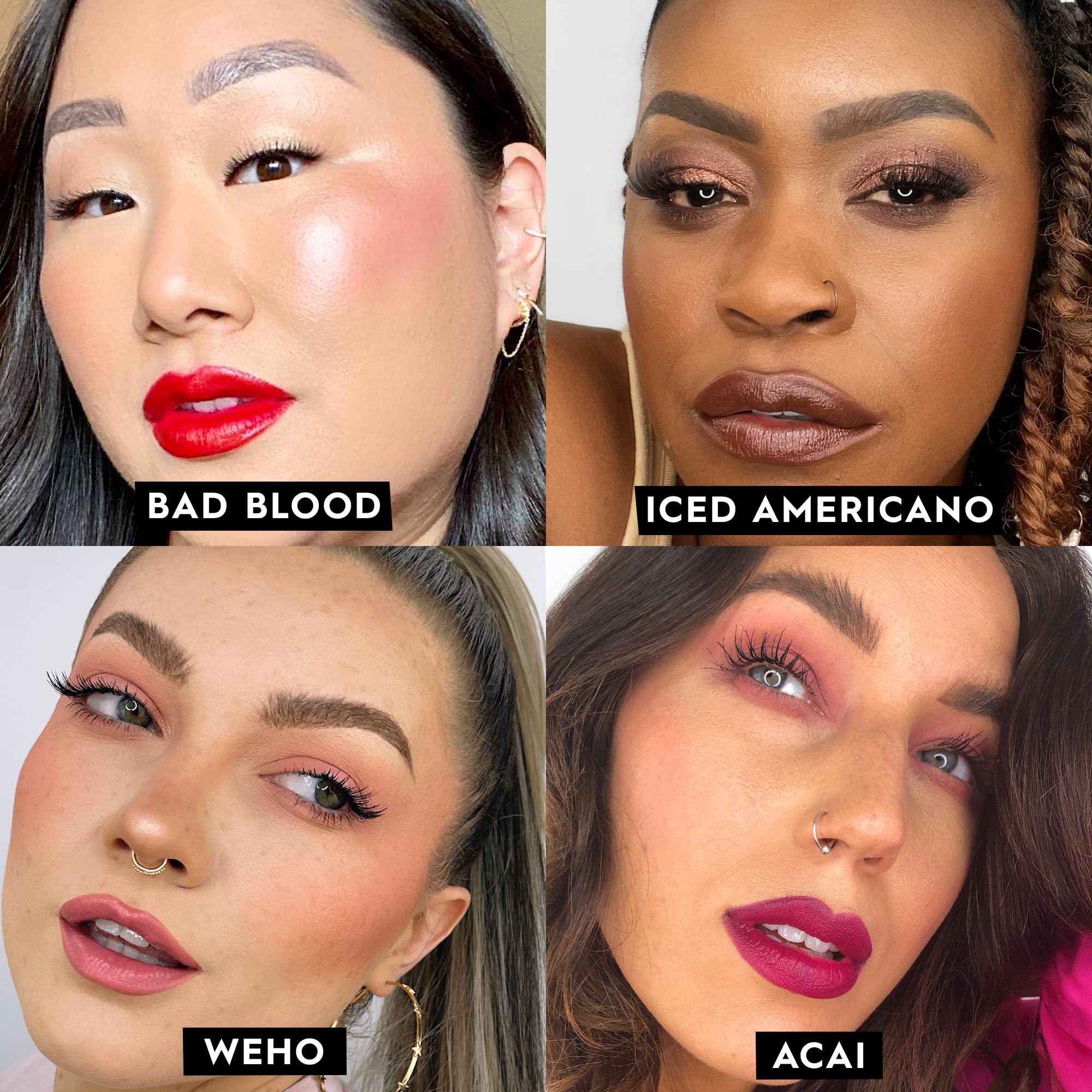 URBAN DECAY Vice Hydrating Lipstick (Manic - Soft Wine Mauve - Cream Finish), Creamy Formula, Moisturizing Lip Color with Aloe Vera & Avocado Oil, Vegan, Cruelty-free - 0.11 oz