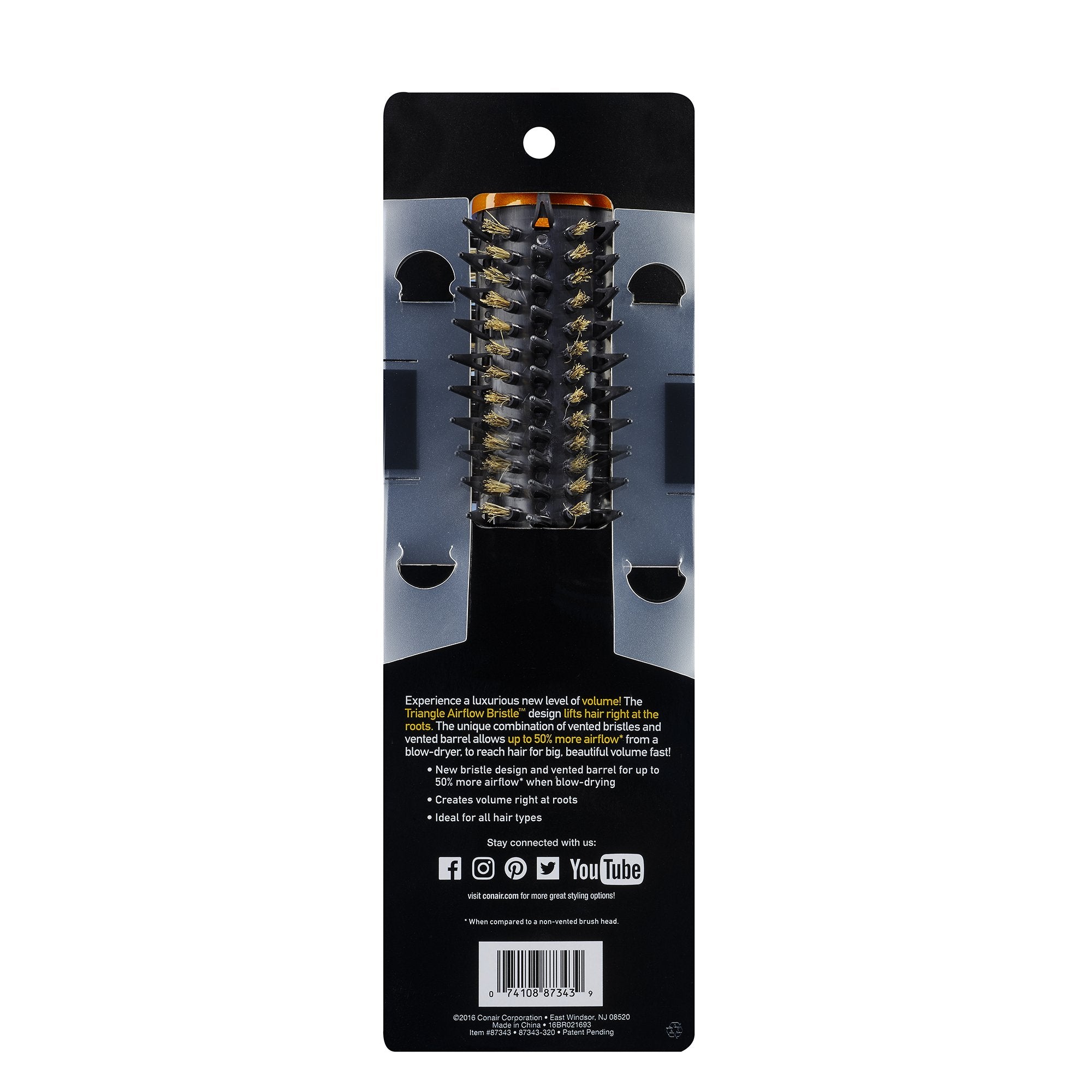 Infiniti by Conair Ultimate Root Booster Brush, Medium