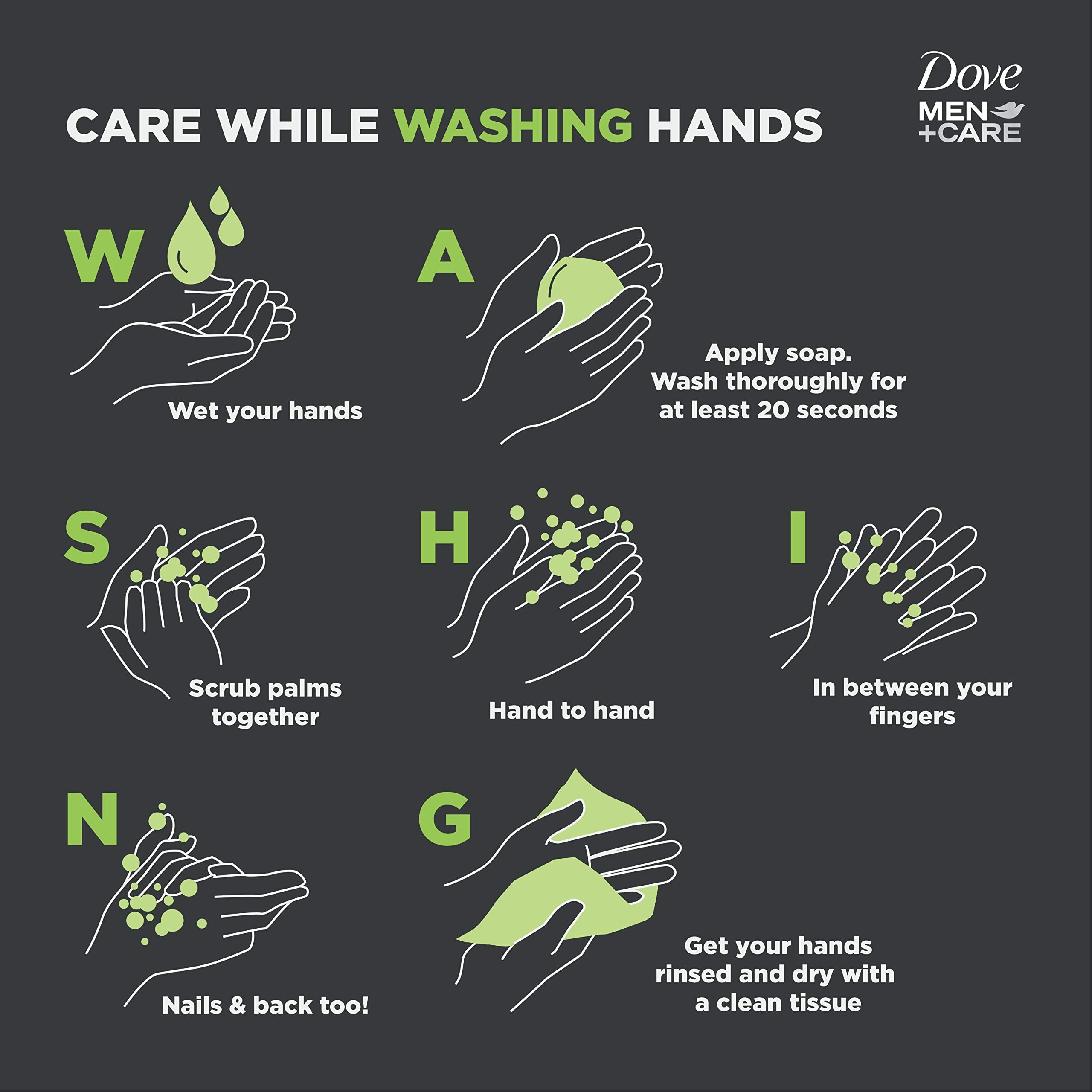 Dove Men+Care Body and Face Wash, Deep Clean 13.5 oz