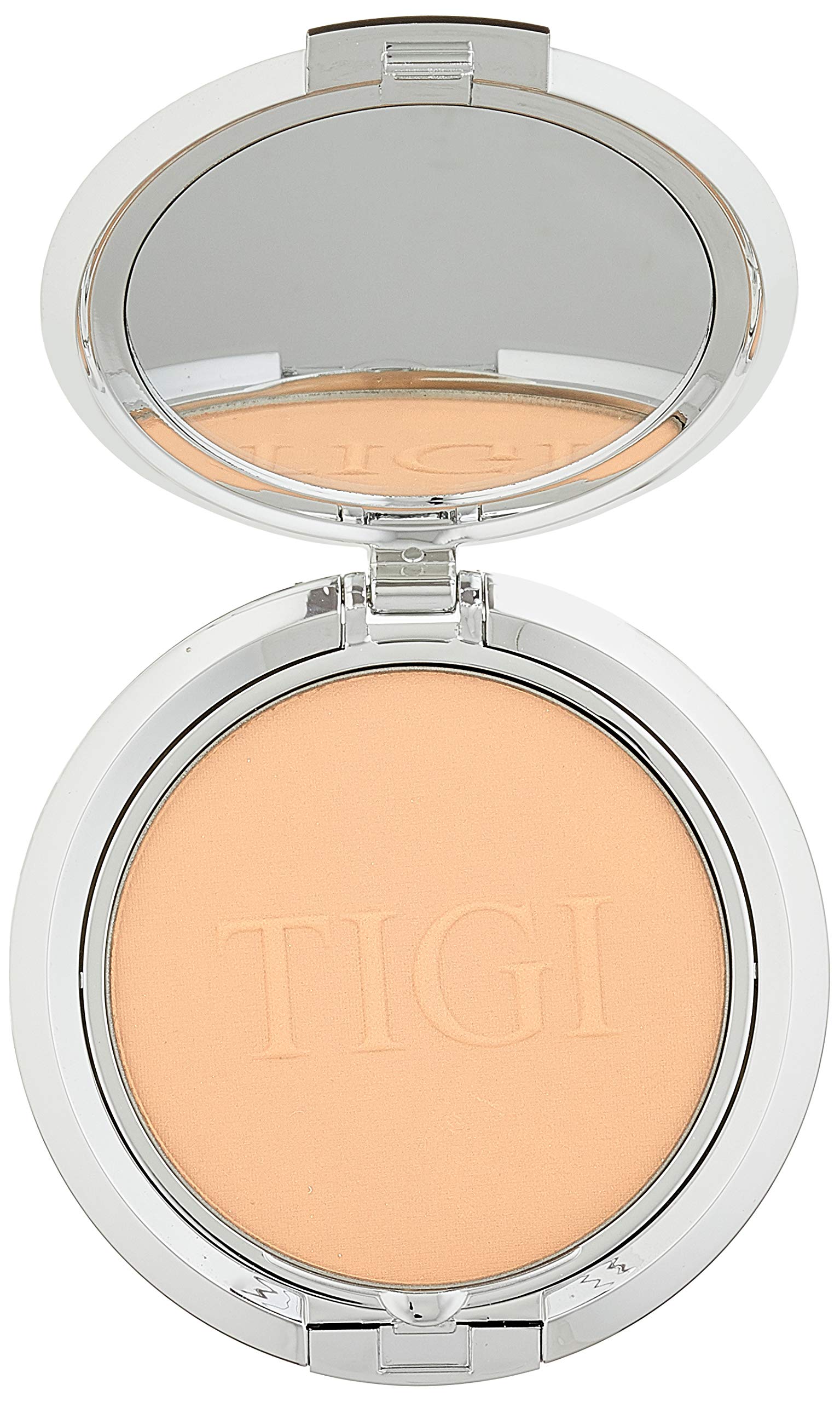TIGI Cosmetics Powder Foundation, Pure, 0.37 Ounce