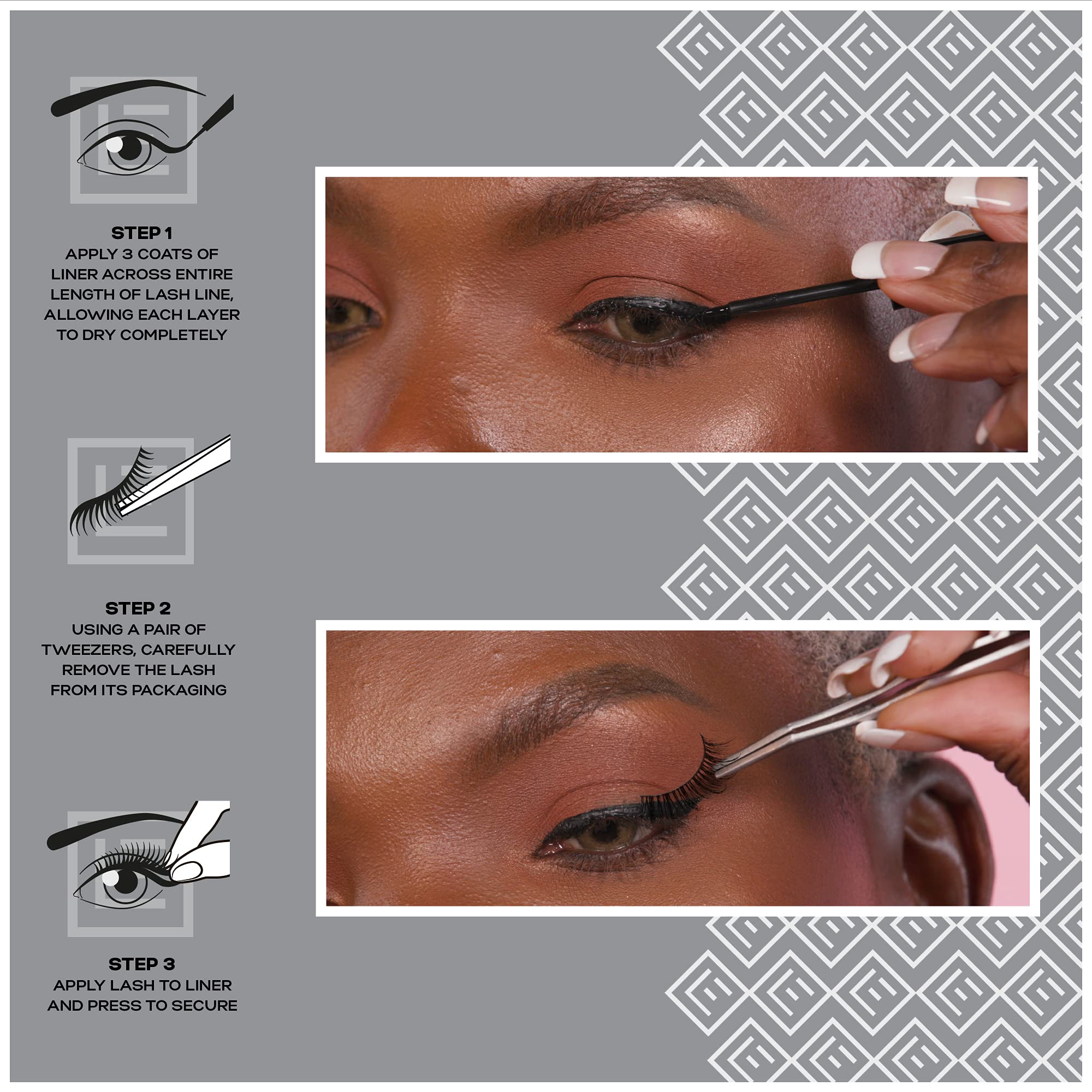 Eylure ProMagnetic Eyeliner & Lash System Natural Fiber Fluttery Light No. 117