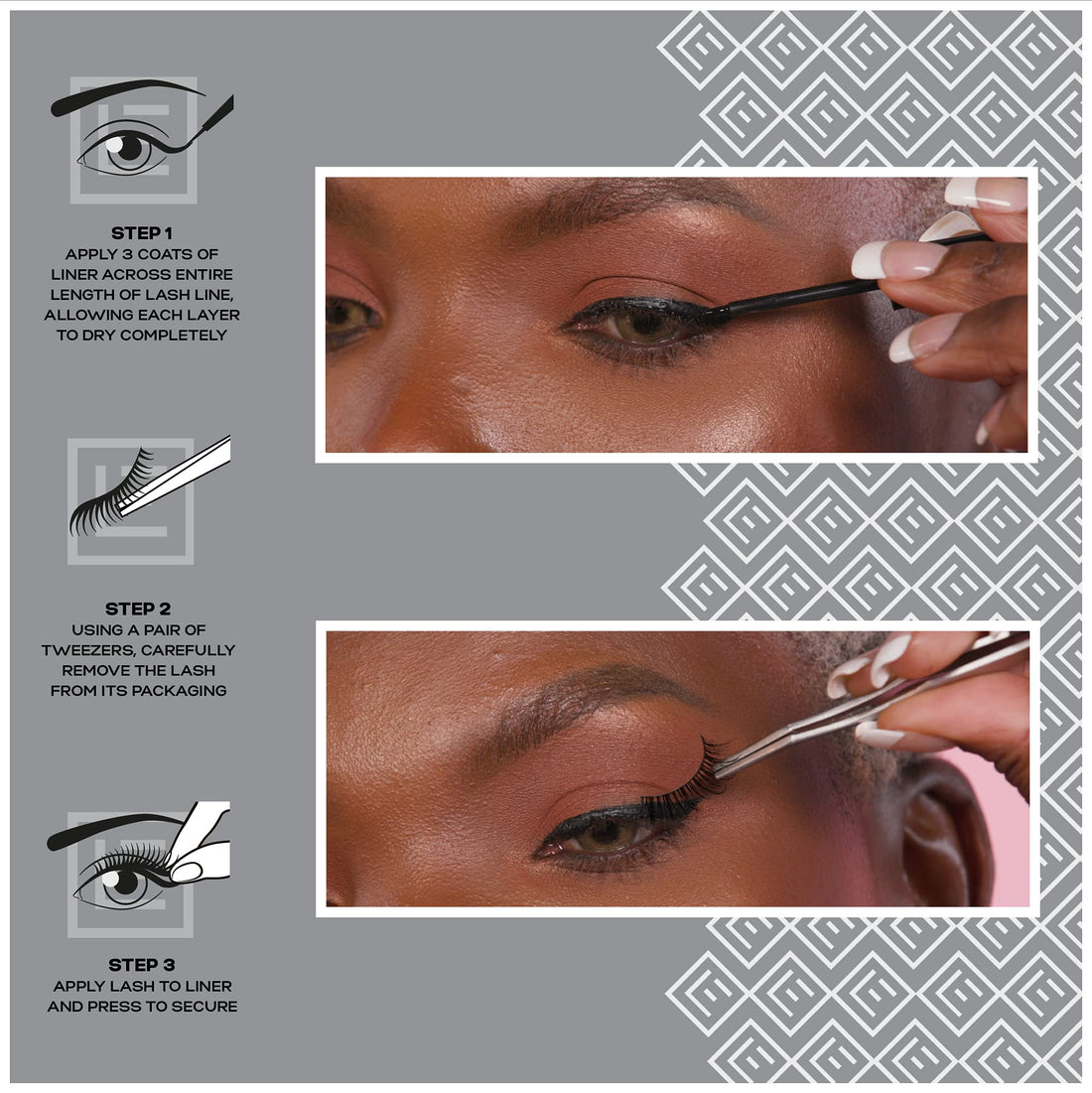Eylure ProMagnetic Eyeliner & Lash System Natural Fiber Fluttery Light No. 117