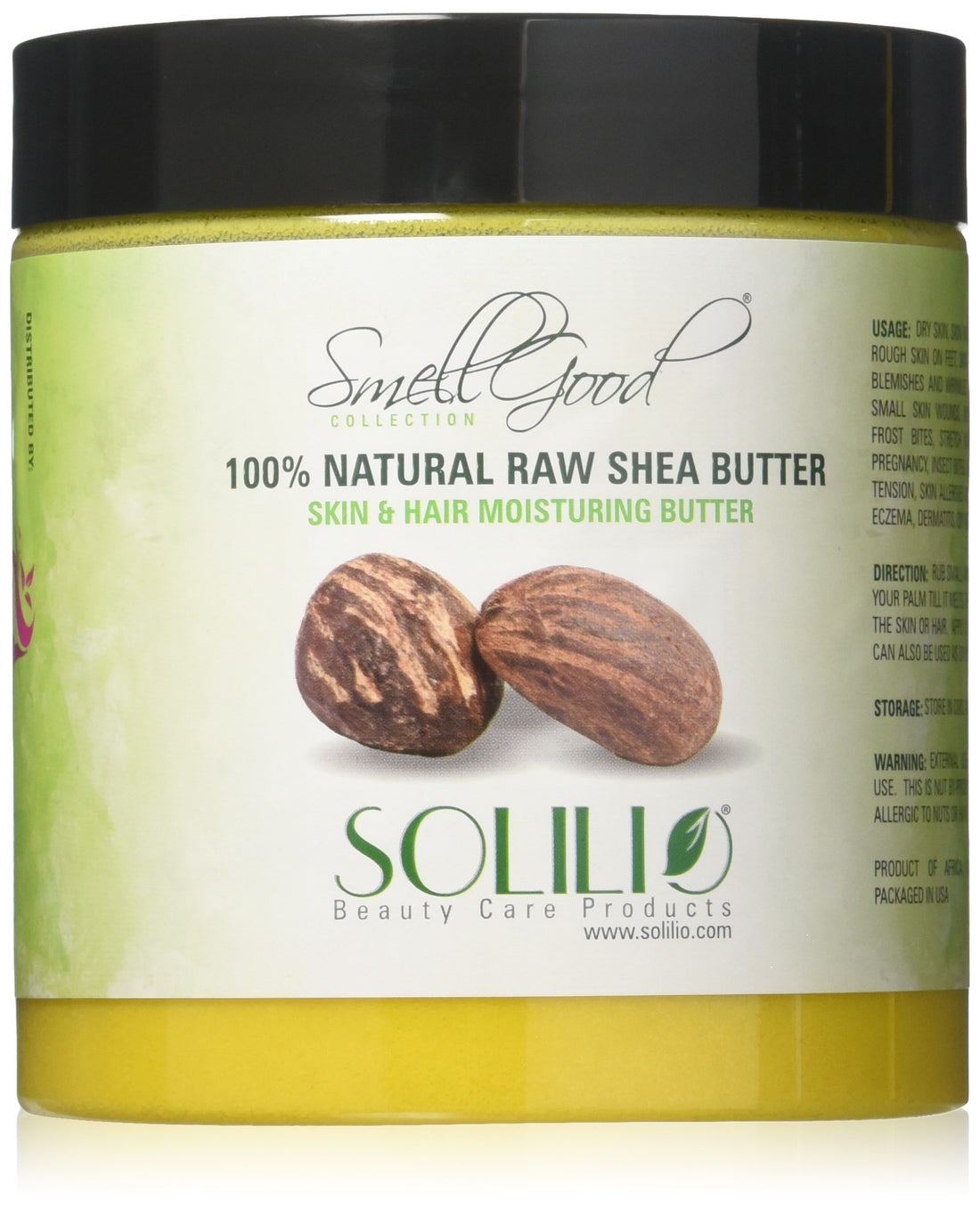 African Shea Butter Soft & Clean 32oz 2 PACK (YELLOW)
