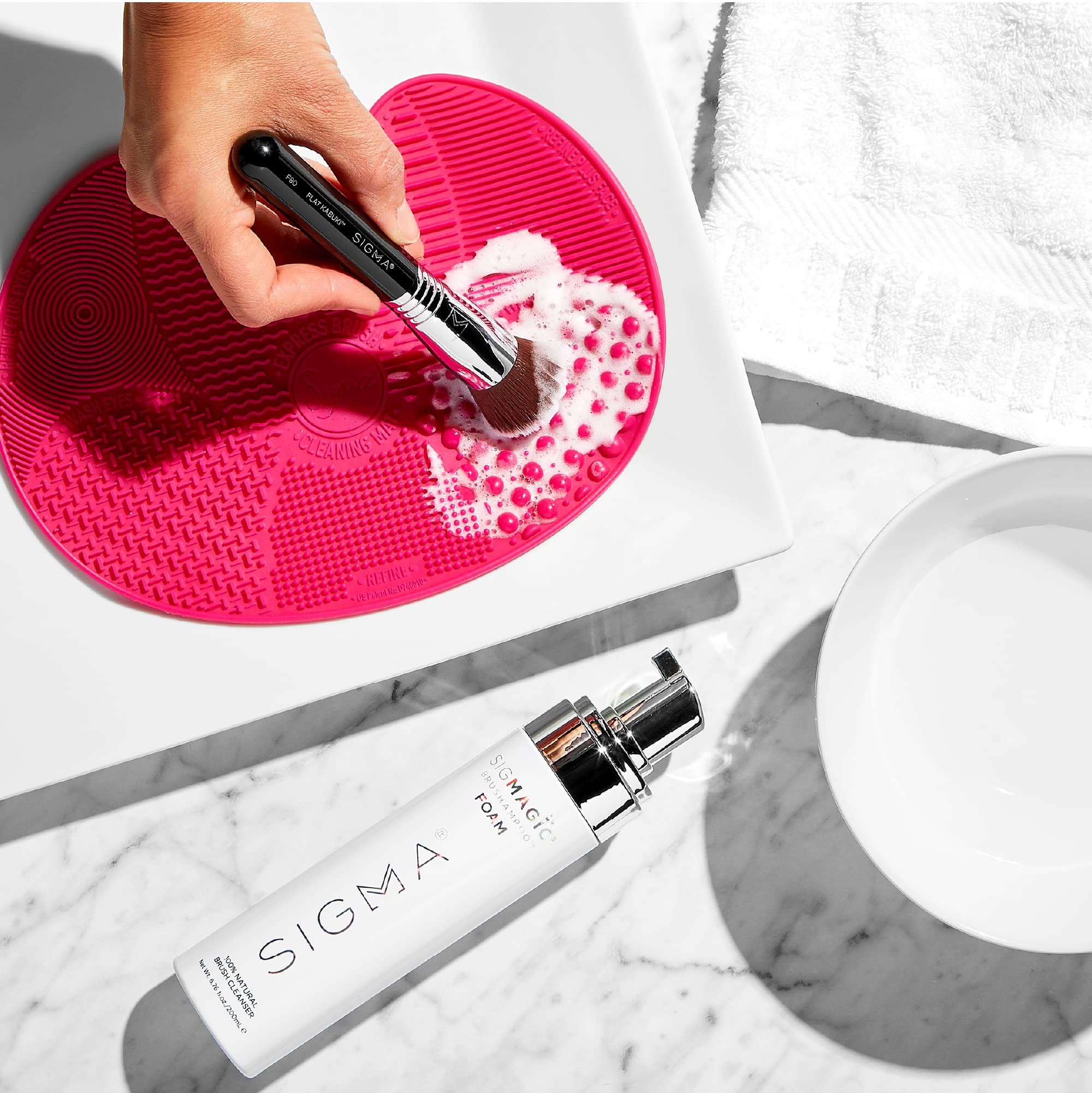 Sigma Sigmagic Foaming Brush Shampoo 6.76 Fl Oz