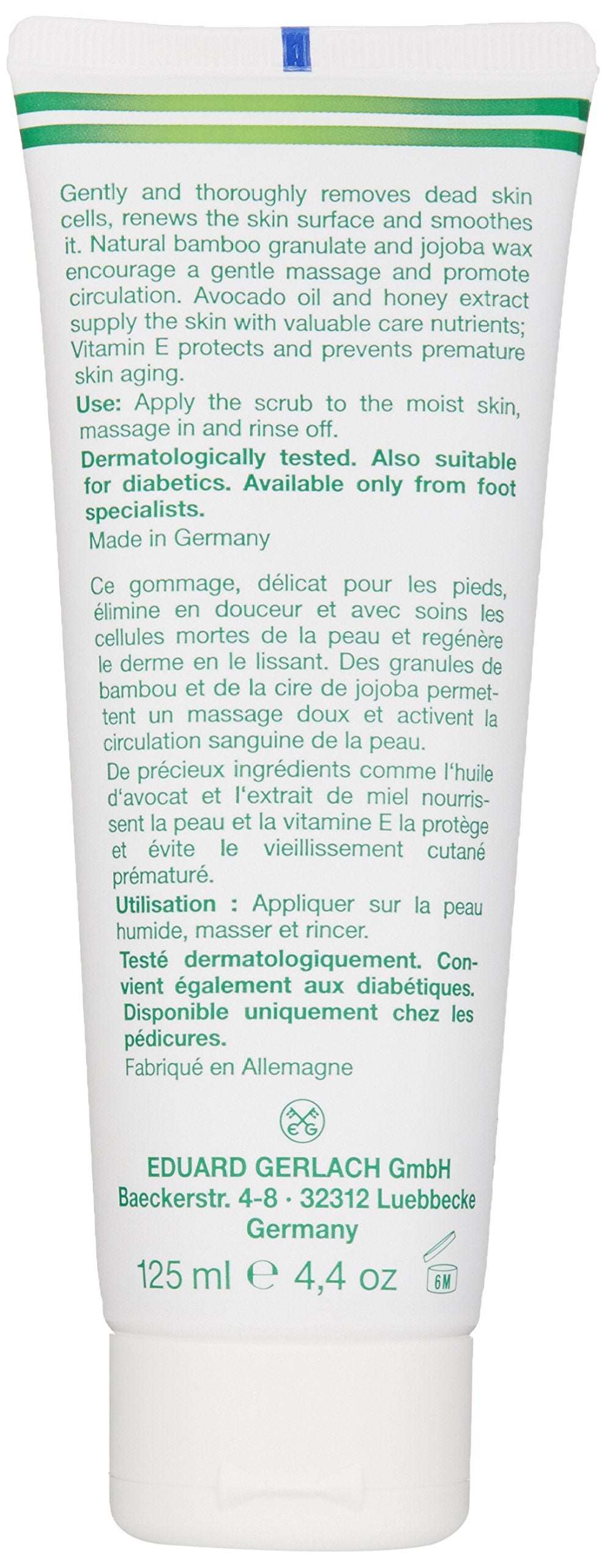 GEHWOL Soft Feet Scrub, 4.4 oz