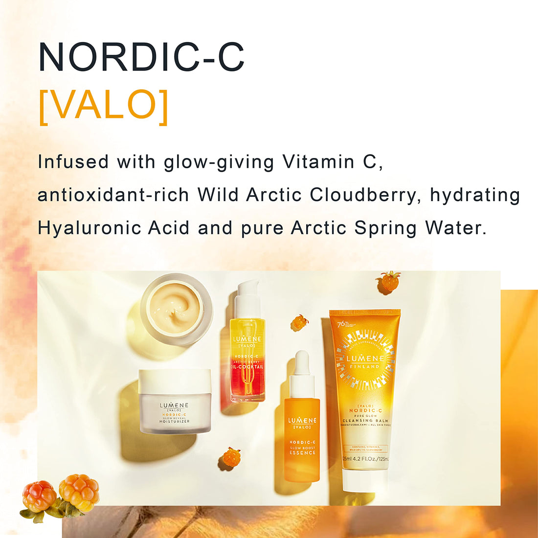 Valo Vitamin C Arctic Berry Cocktail Brightening Hydra-Oil