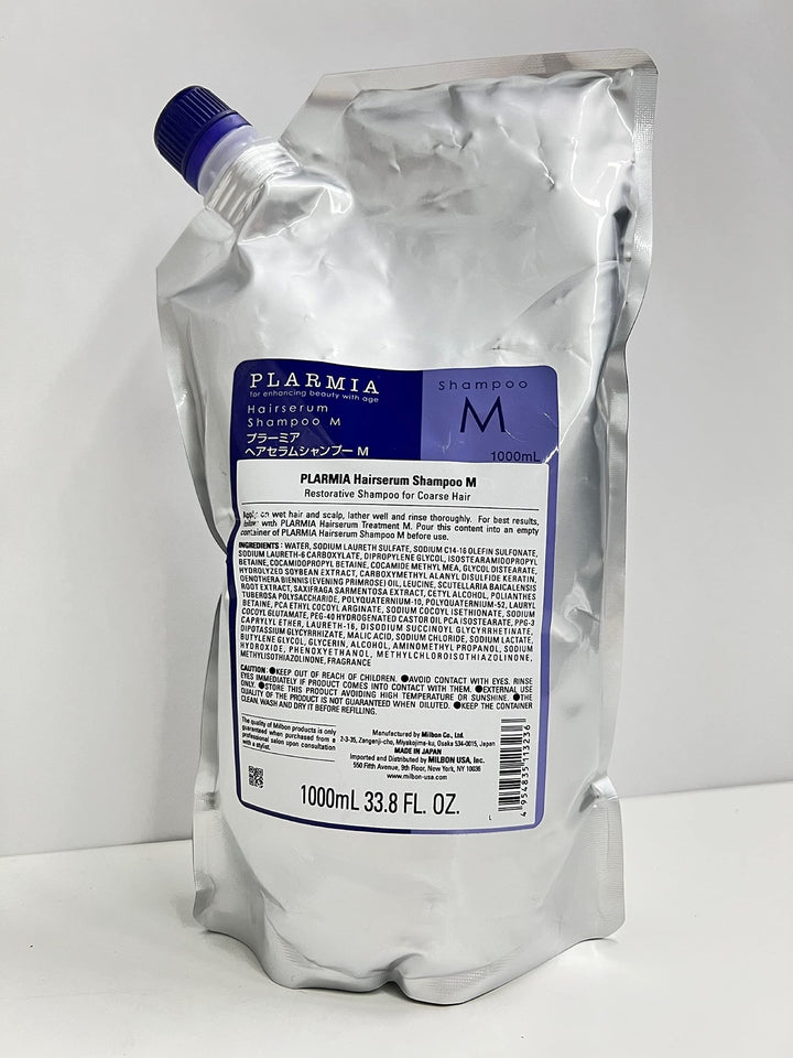 Milbon Plarmia Hairserum M Shampoo - 33.8 oz