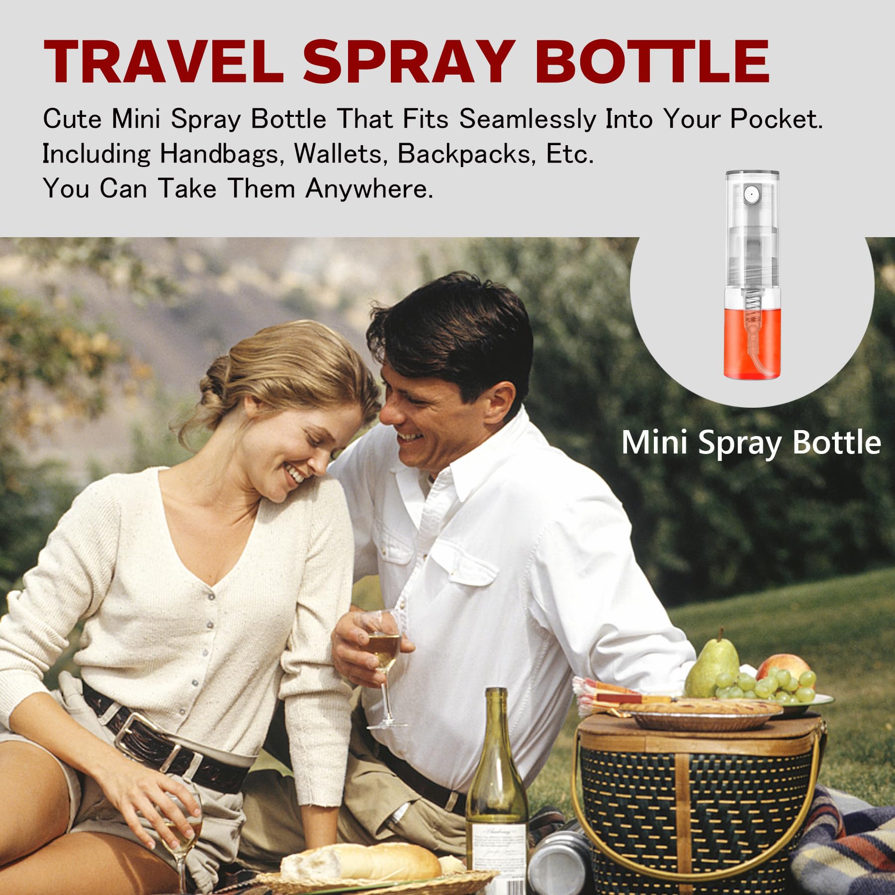 Csdtylh 2Ml: Mini Spray Bottle 2Ml, Refillable Glass Spray Bottle, Glass Bottle Atomizer, Perfume Mouthwash Atomizer For Cleaning 2Ml Refillable Container For Cleaning, Travel, Essential