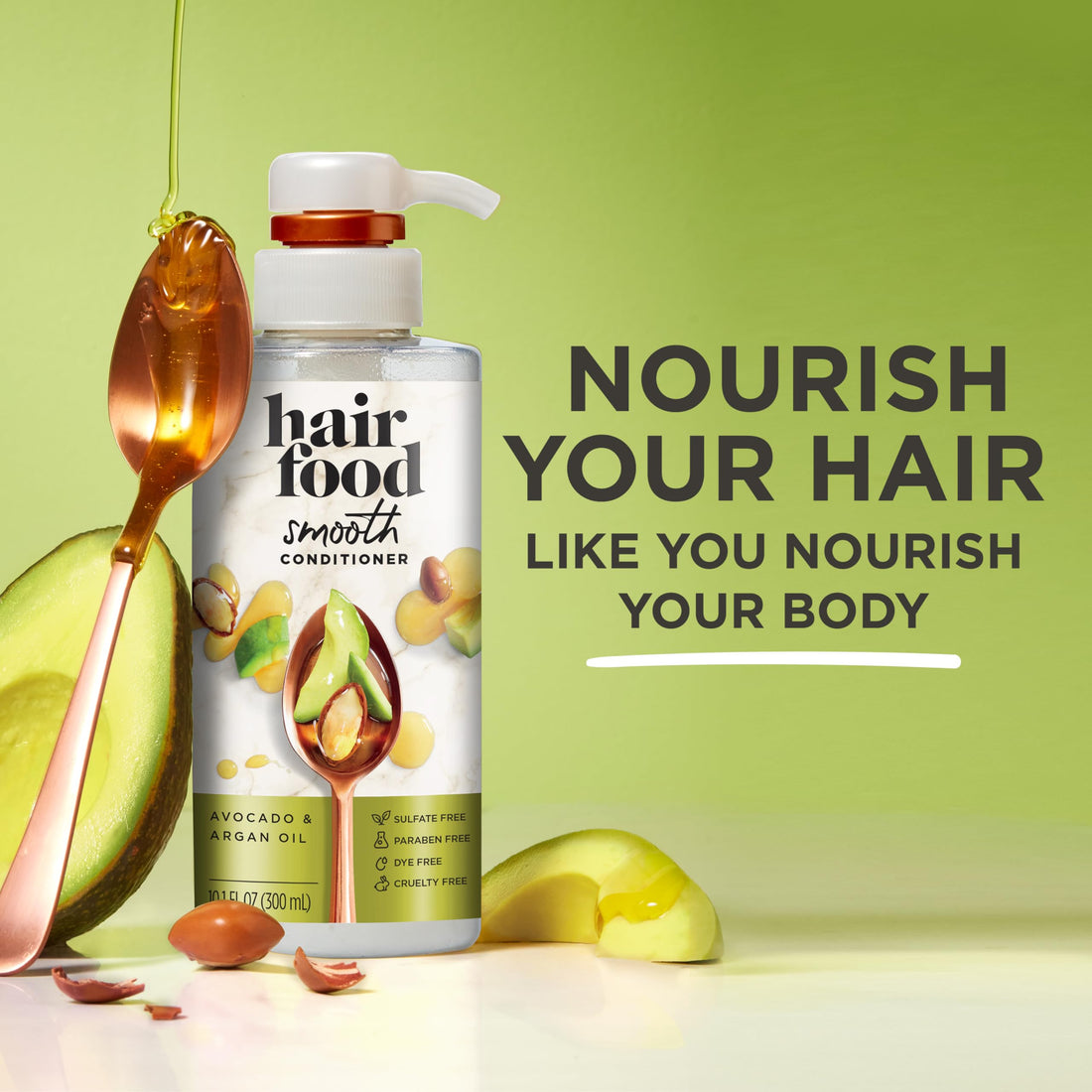 Hair Food Conditioner, Avocado & Argan Oil, 10.1 Oz