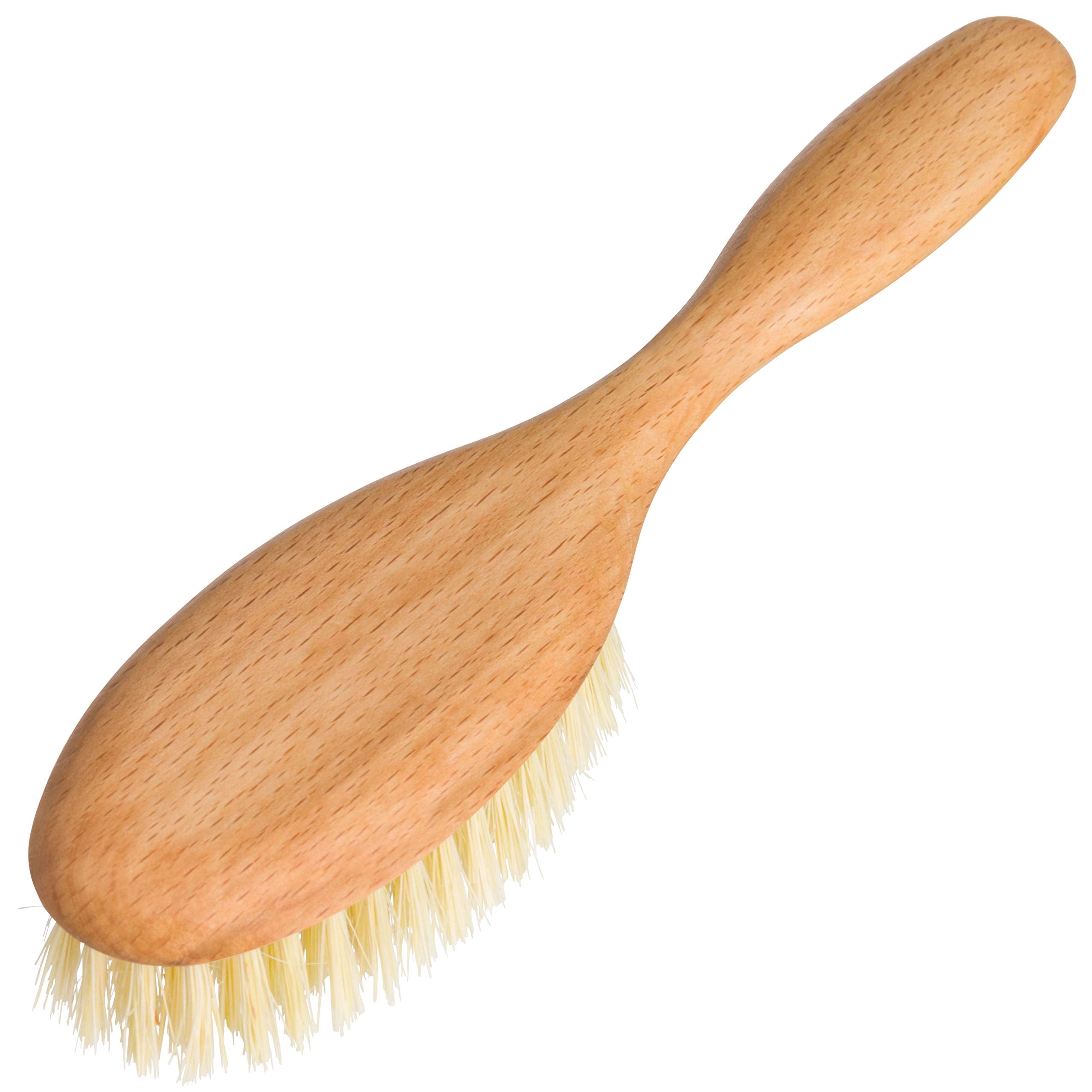 7-7/8-Inches, Oiled Beechwood with Vegan Tampico Fiber : Bürstenhaus Redecker Vegan Tampico Fiber Hairbrush with Oiled Beechwood Handle, 7-7/8-Inches