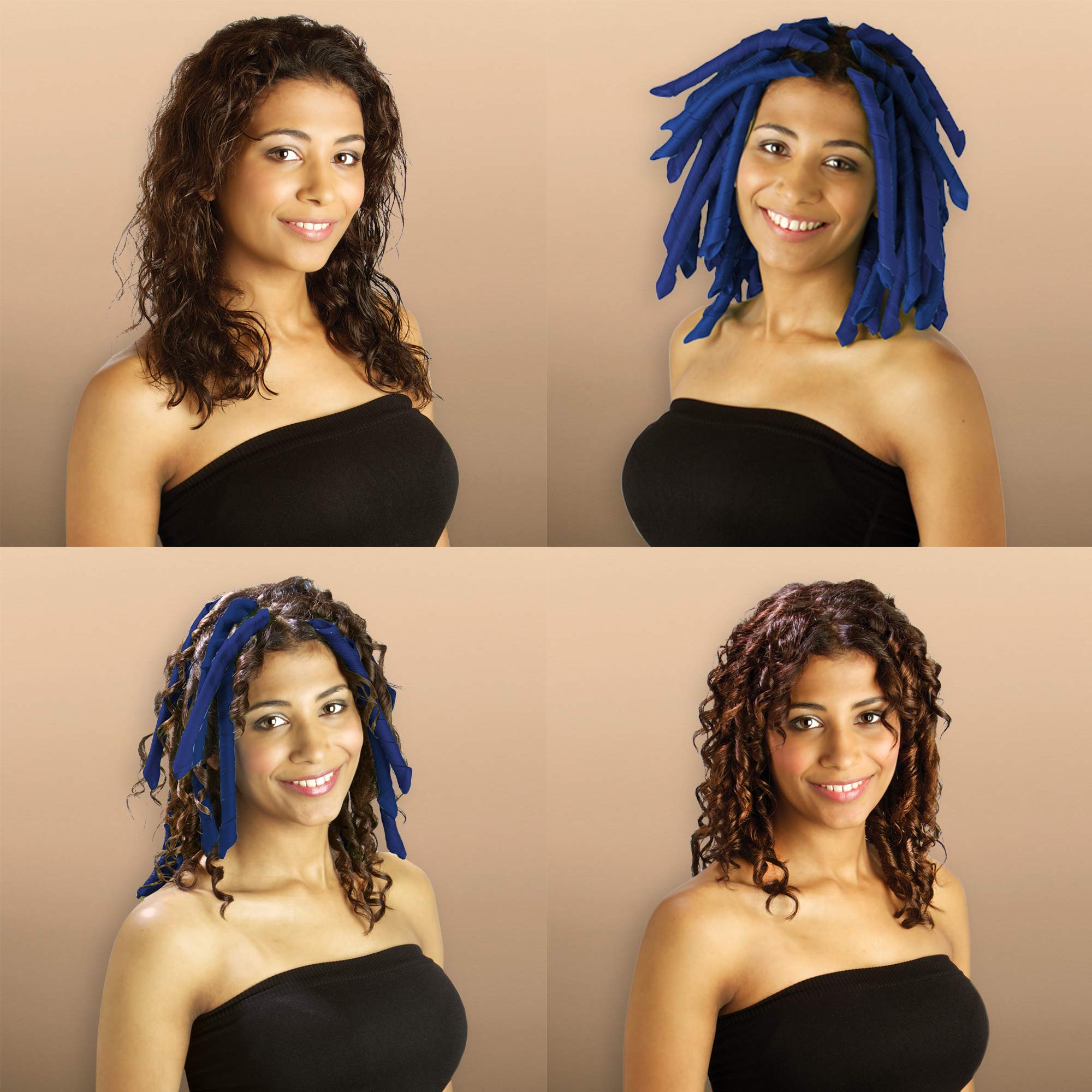 Curlformers Deluxe Range Top Up Pack Corkscrew Curls For Long Hair