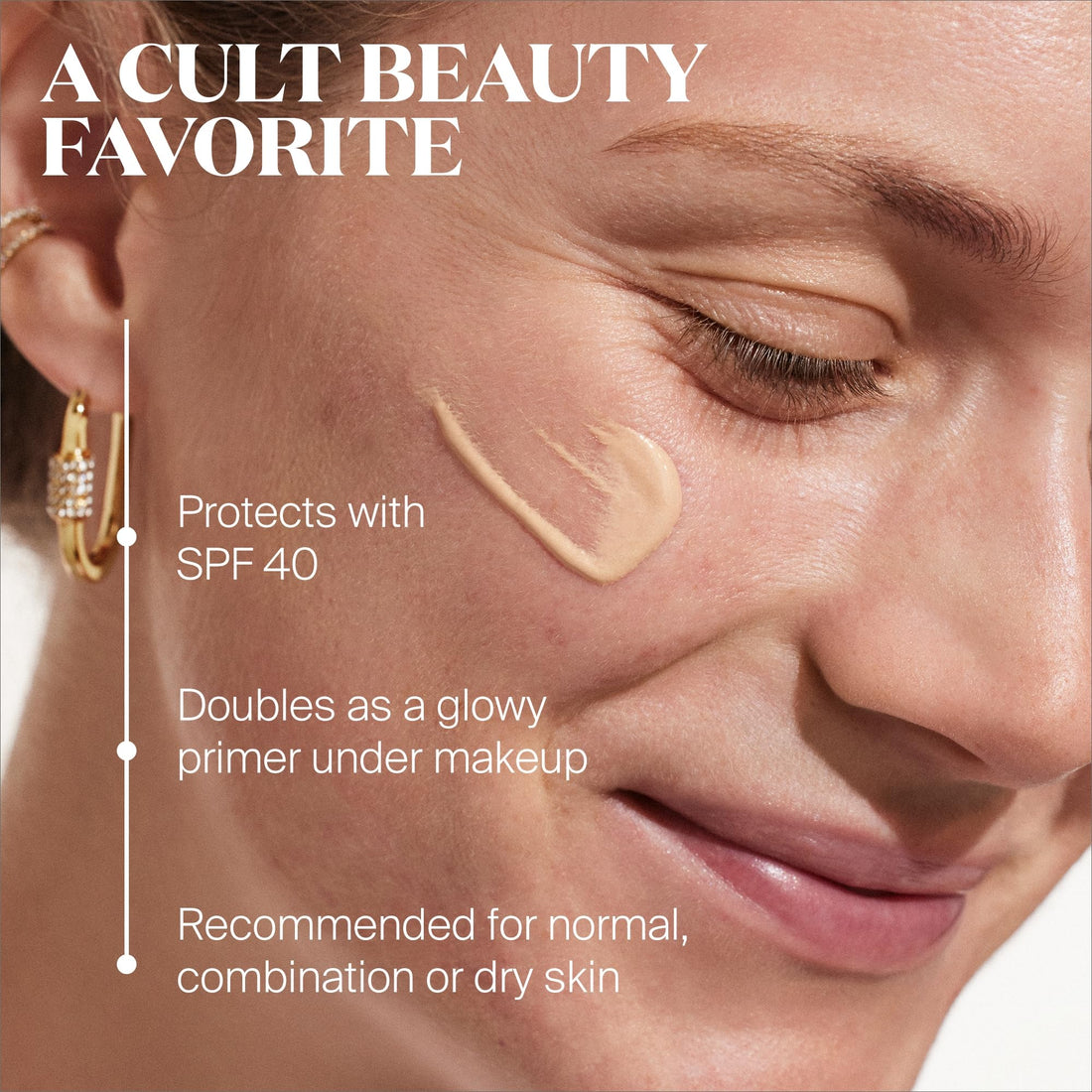 Supergoop! Glowscreen (SPF 40) - 2.5 fl oz - Glowy Primer + Broad Spectrum Tinted Sunscreen - Helps Filter Blue Light - Hydration - Hyaluronic Acid & Vitamin B5