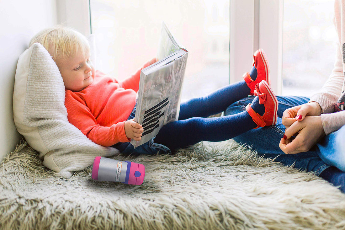 Bottle Labels, Food Pantry Label, Write-On, Self-Laminating, Waterproof Kids Name Labels for Baby Bottles for Daycare School, Dishwasher, Freezer, Kitchen Safe (Simply Colors - Rainbow Inspired))