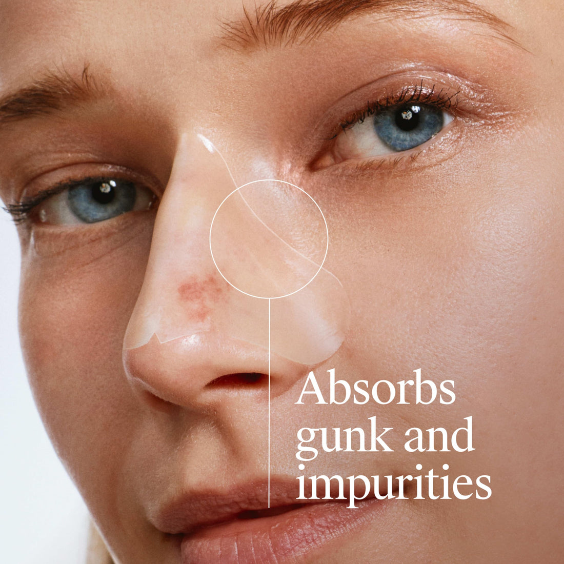 Neutrogena Nose Acne Patches for Sensitive Skin, Hydrocolloid Acne patches for Overnight Wear, Reduces the Look of Blemishes in 6-8 Hours, Gentle Non-Medicated Patches, 10 ct