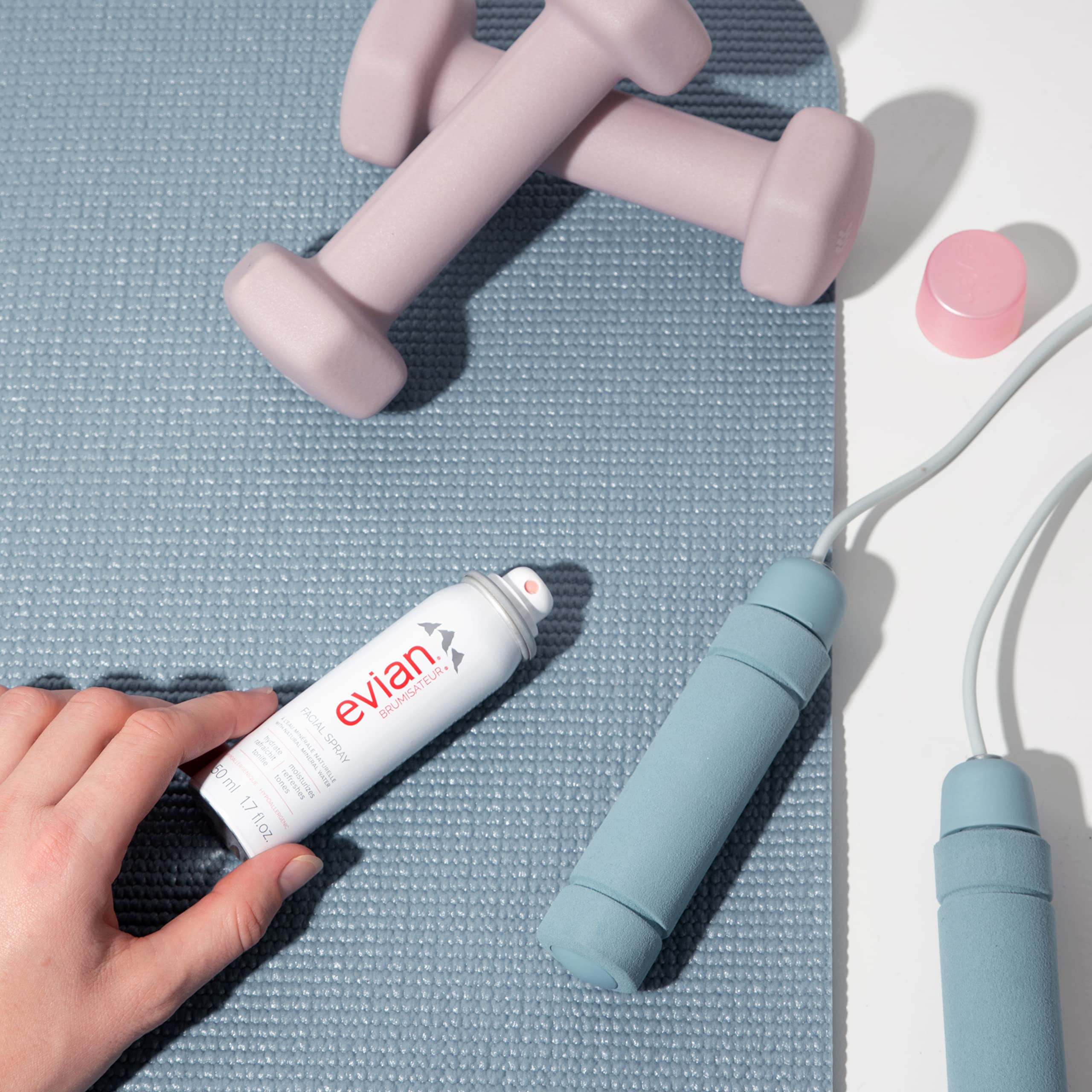 evian Natural Mineral Water Facial Spray, 1.7 oz. Travel Size (6 pack)