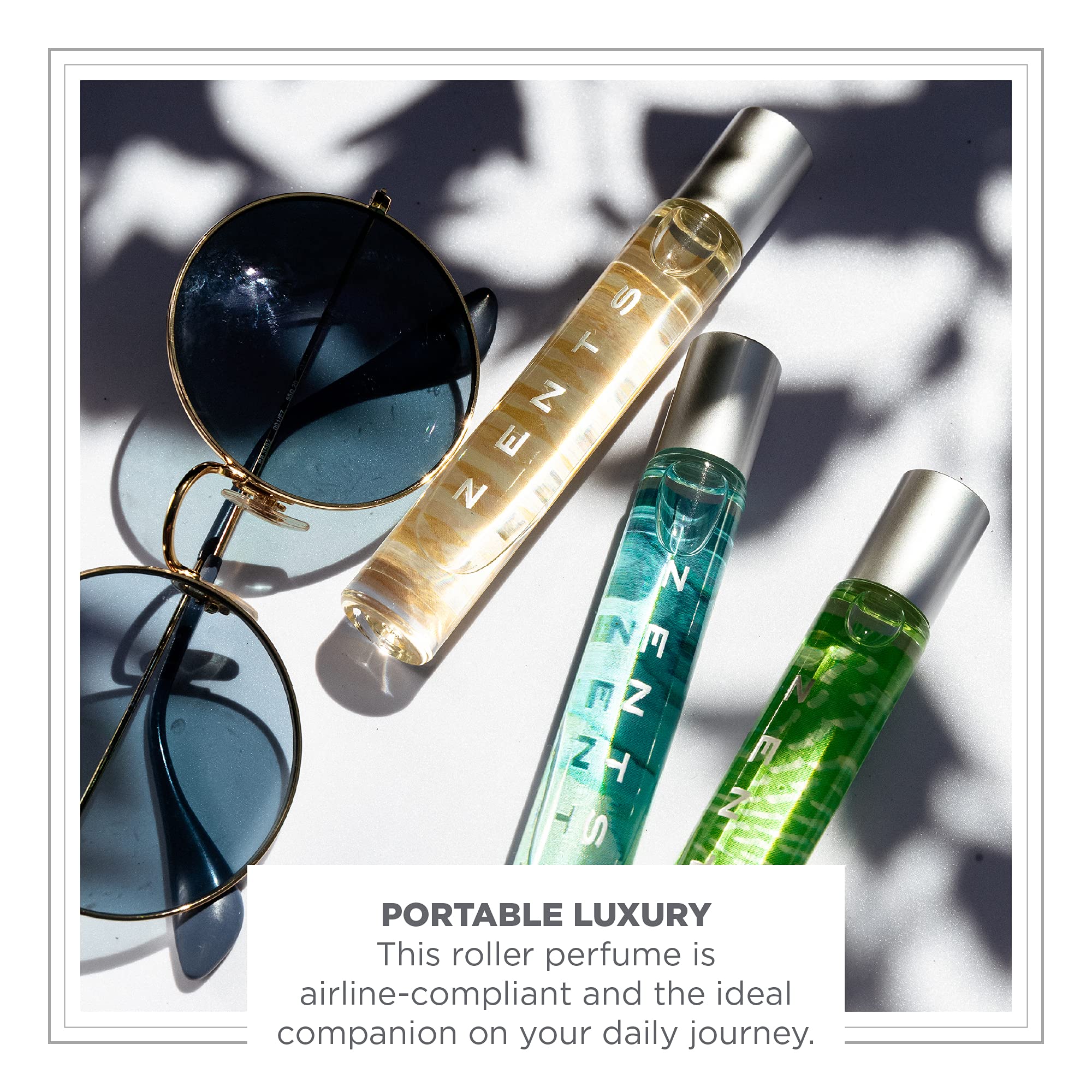 Zents Attar, Fresh, Concentrated Roll-On Aroma, 0.33 fl oz / 10 ml