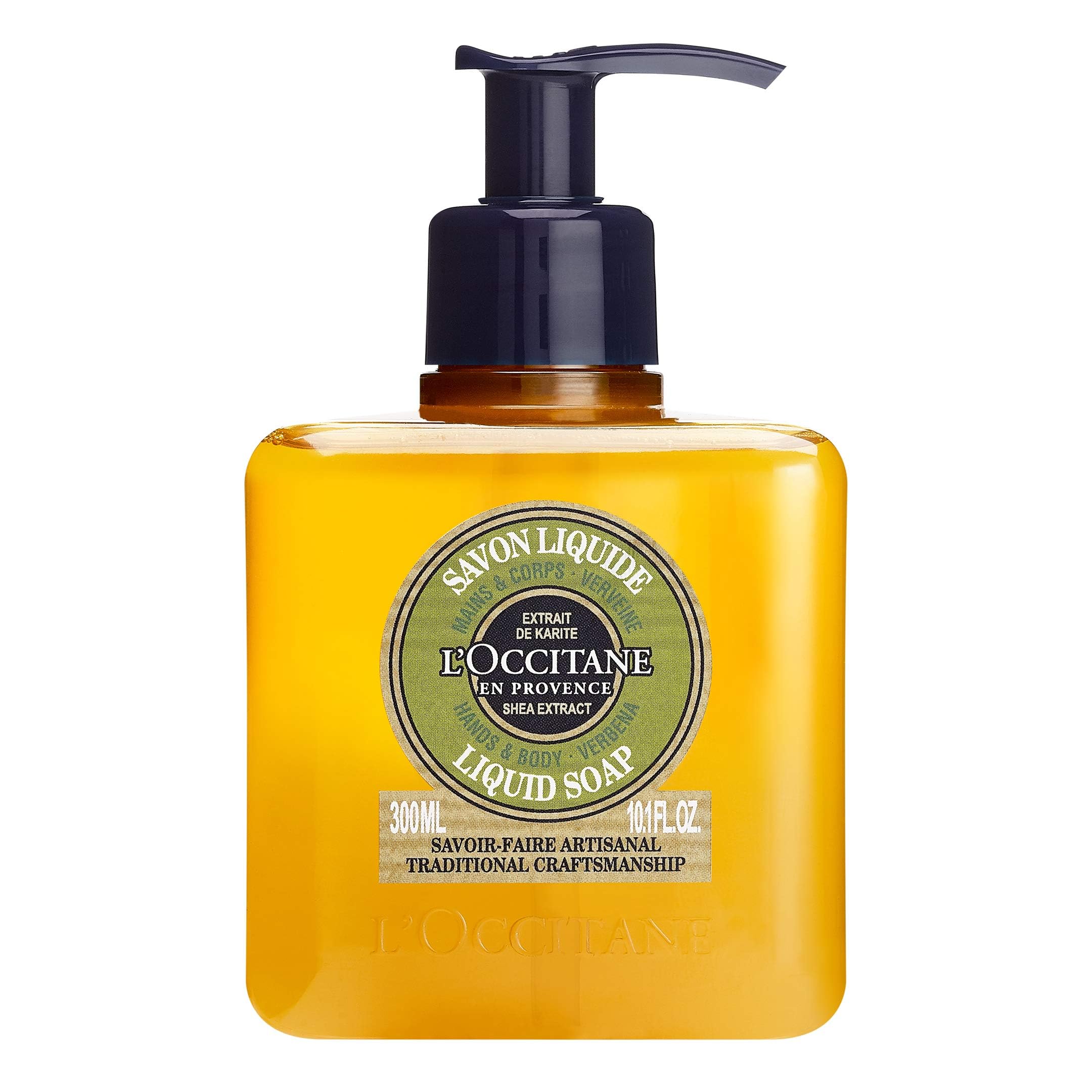 L'Occitane Dry Skin Shea Hands & Body Verbena Liquid Soap, 300ml