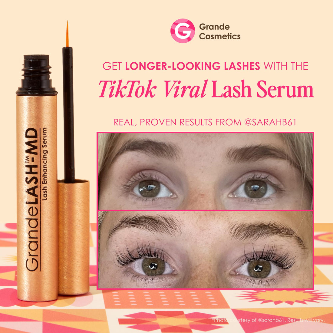 Grandelash LASH-MD Eyelashes (3 month supply) - 2 ml