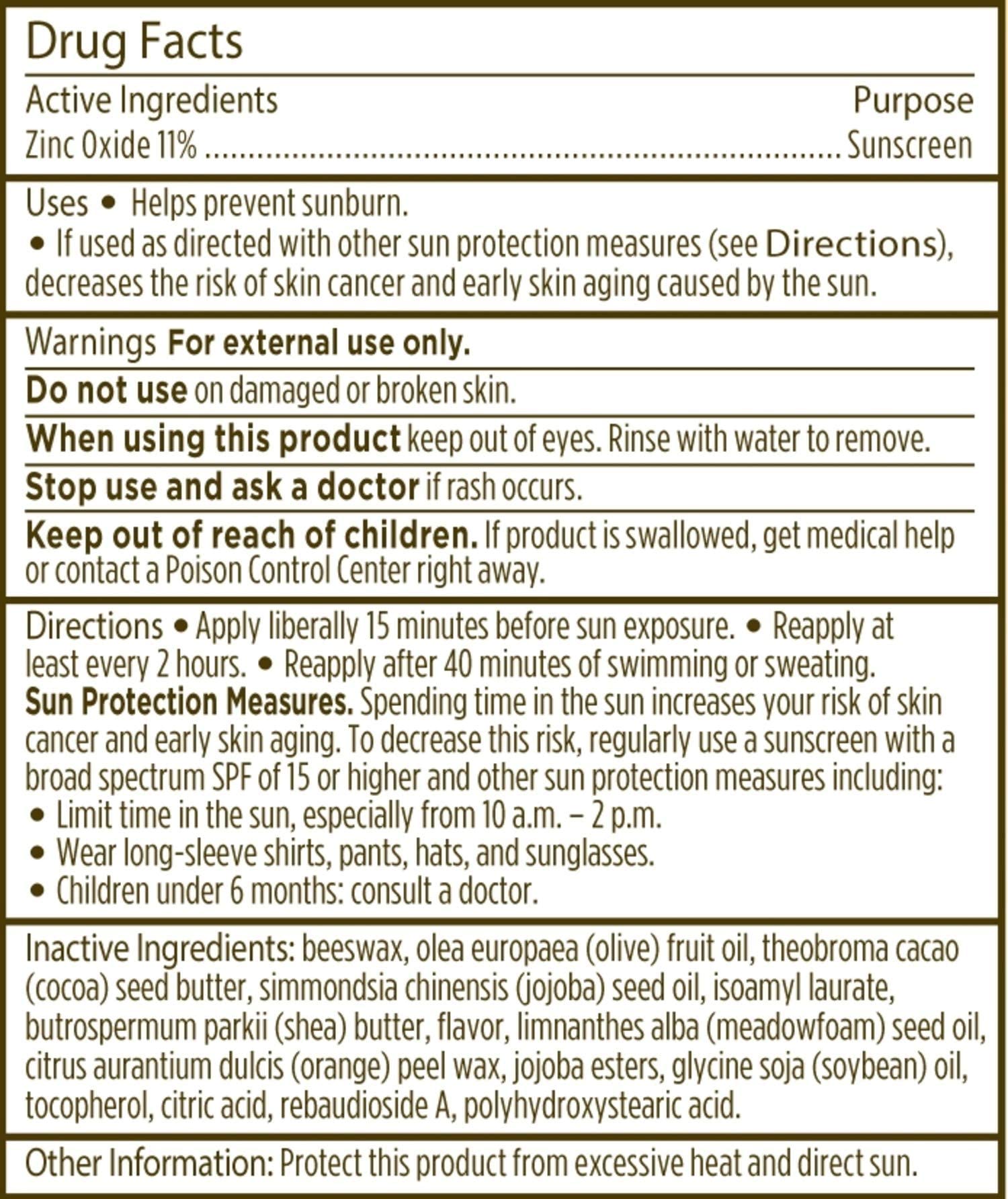 Burt's Bees All Weather SPF 15 Lip Balm, Water-Resistant Lip Moisturizer, Tint-Free, Natural Conditioning Treatment, 2 Tubes, 0.15 oz.