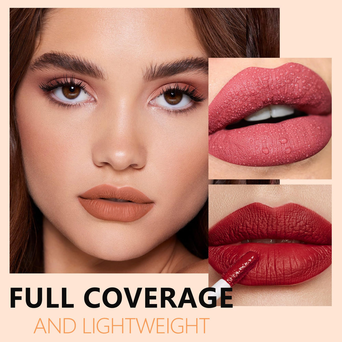 HANLADY Nude Lipstick Long Lasting Lipsticks for Women Pigmented Smudgeproof Transferproof Vegan Cruelty Free Lip Makeup (A61 Sugey Girl, 1 Pack)