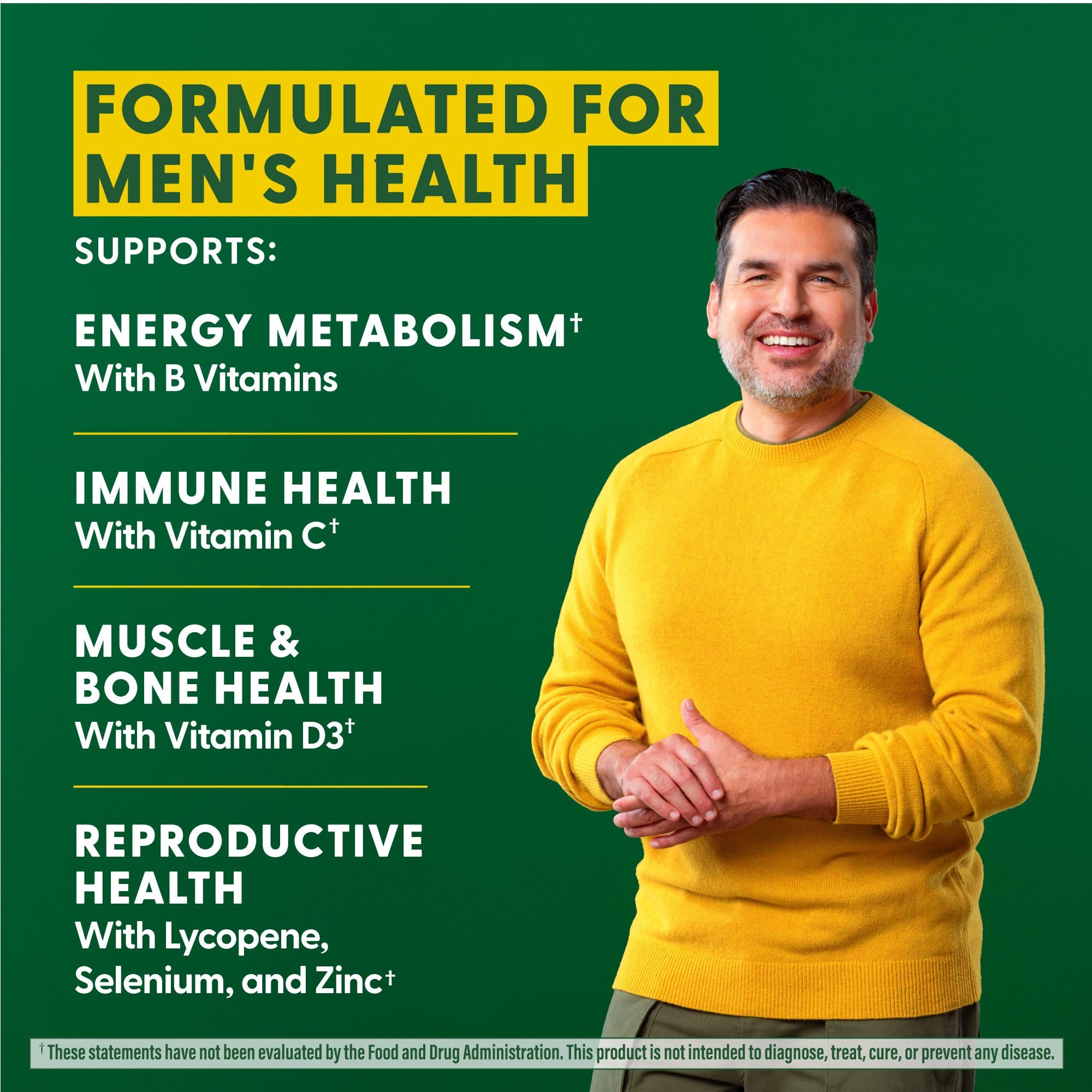 MegaFood Men's Multi - Multivitamin for Men - Gummy Vitamins for Men - Vitamin C, Vitamin D, Zinc, Vitamin B12 & Real Fruit - Immune Support - Vegetarian - Wild Blueberry - 60 Gummies (30 Servings)