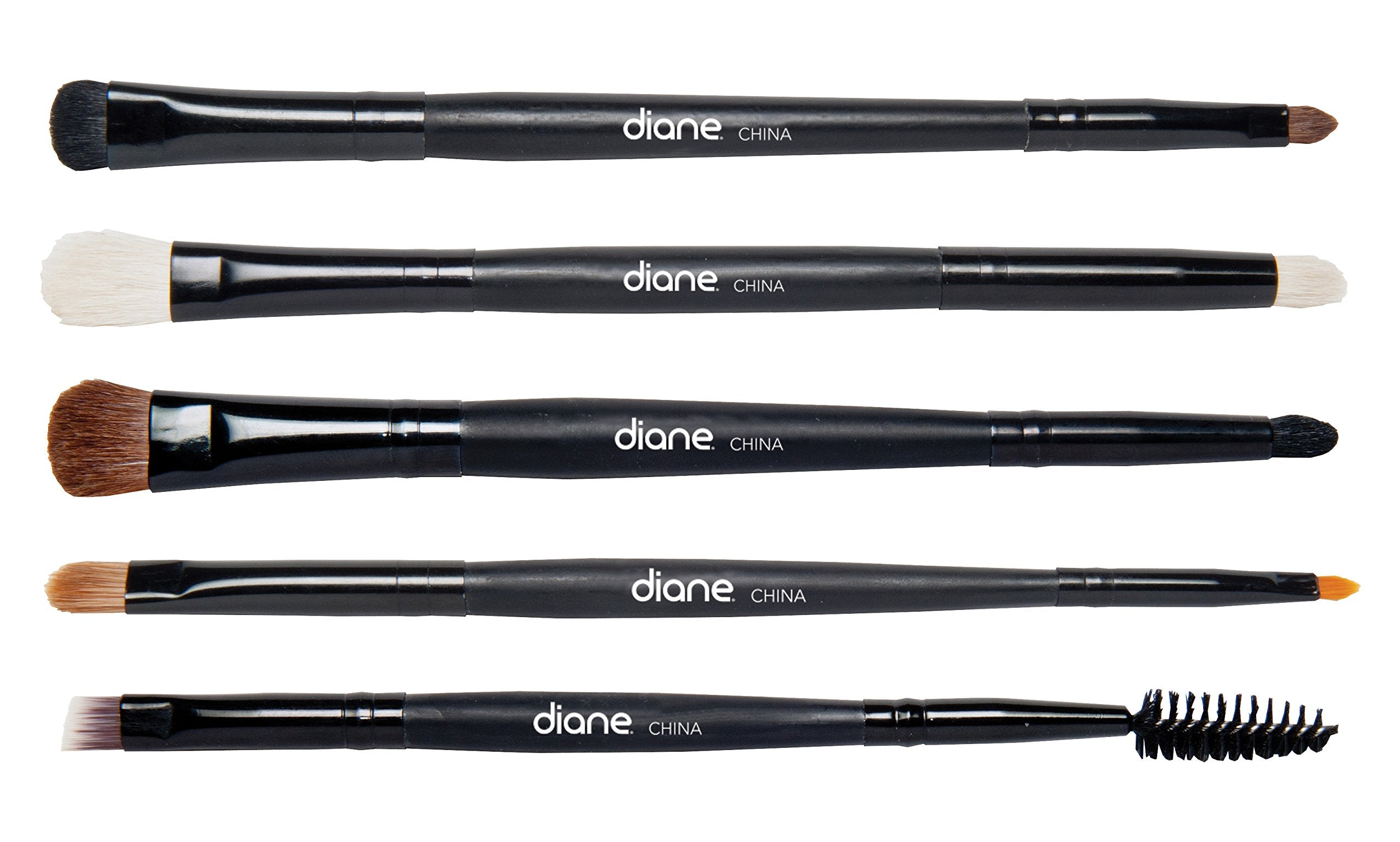Diane 5-Piece Double-Sided Eye Makeup Brush Set