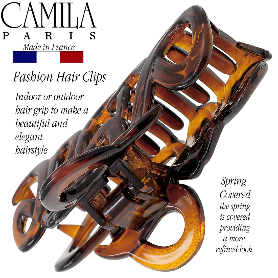 Camila Paris CP1380 (3 1/4) Hair Accessories Hair Clips