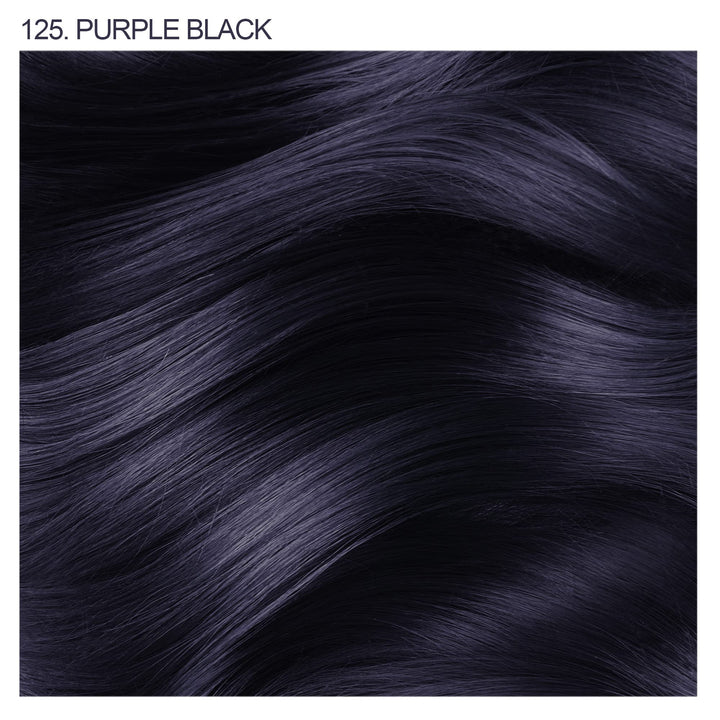 Adore Semi-Permanent Haircolor, 125 Purple Black, Pack of 2, 4 Fl Oz