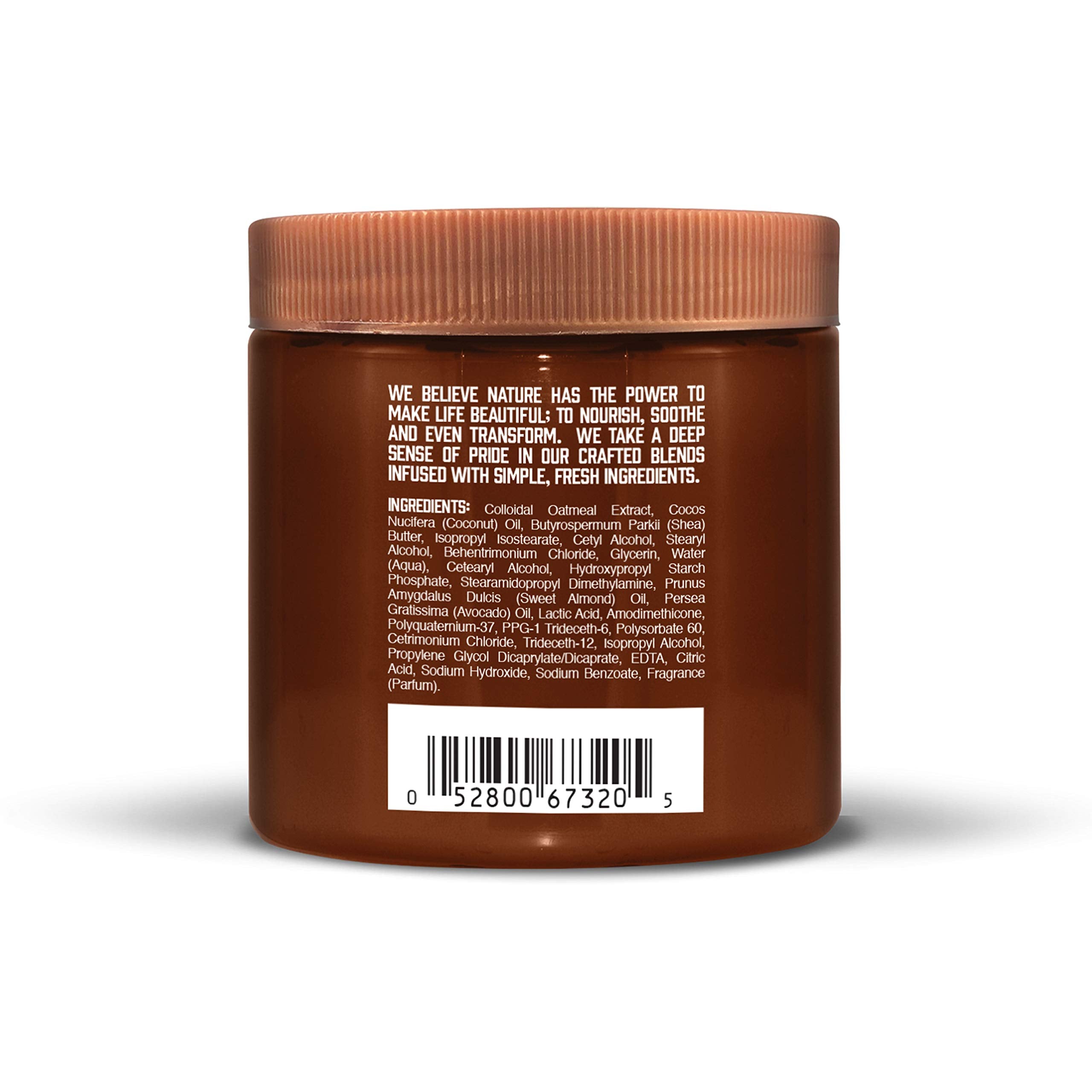 Aveeno Intense Hydration Almond Oil Blend Hydrating Hair Mask Treatment with Avocado Oil and Oat to Repair Dry Damaged Hair, Safe for Color-Treated Hair, Sulfate, Paraben and Dye-Free, 8 Fl Oz