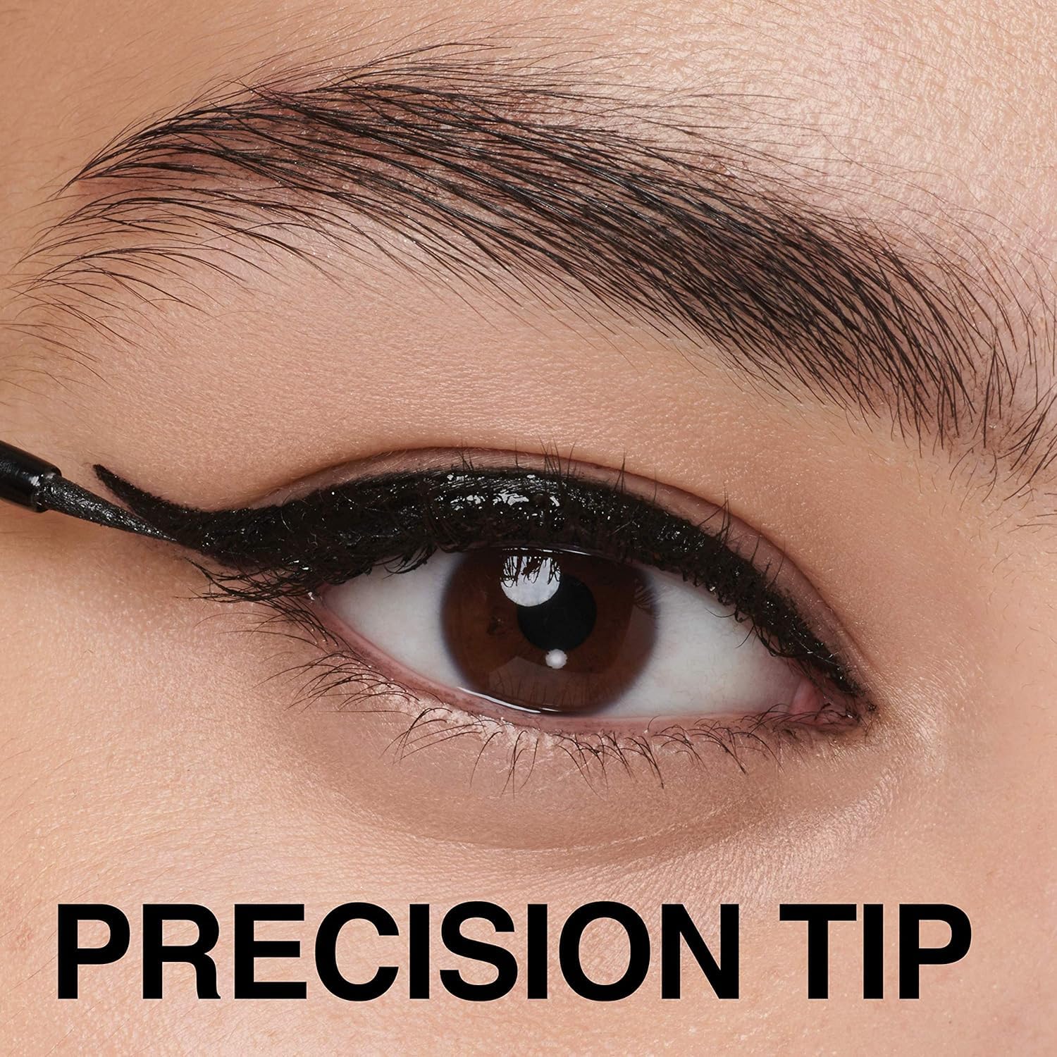 Maybelline TattooStudio Liquid Ink Longwear Liquid Eyeliner Makeup, Dark Henna Brown, 1 Count