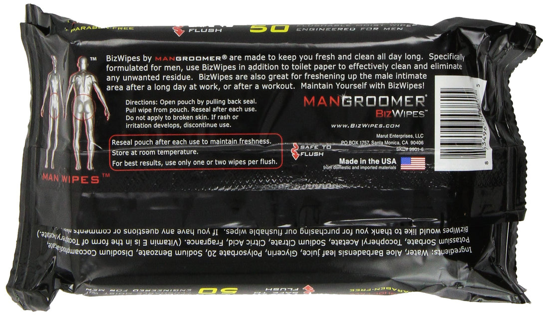 Mangroomer Biz Wipes