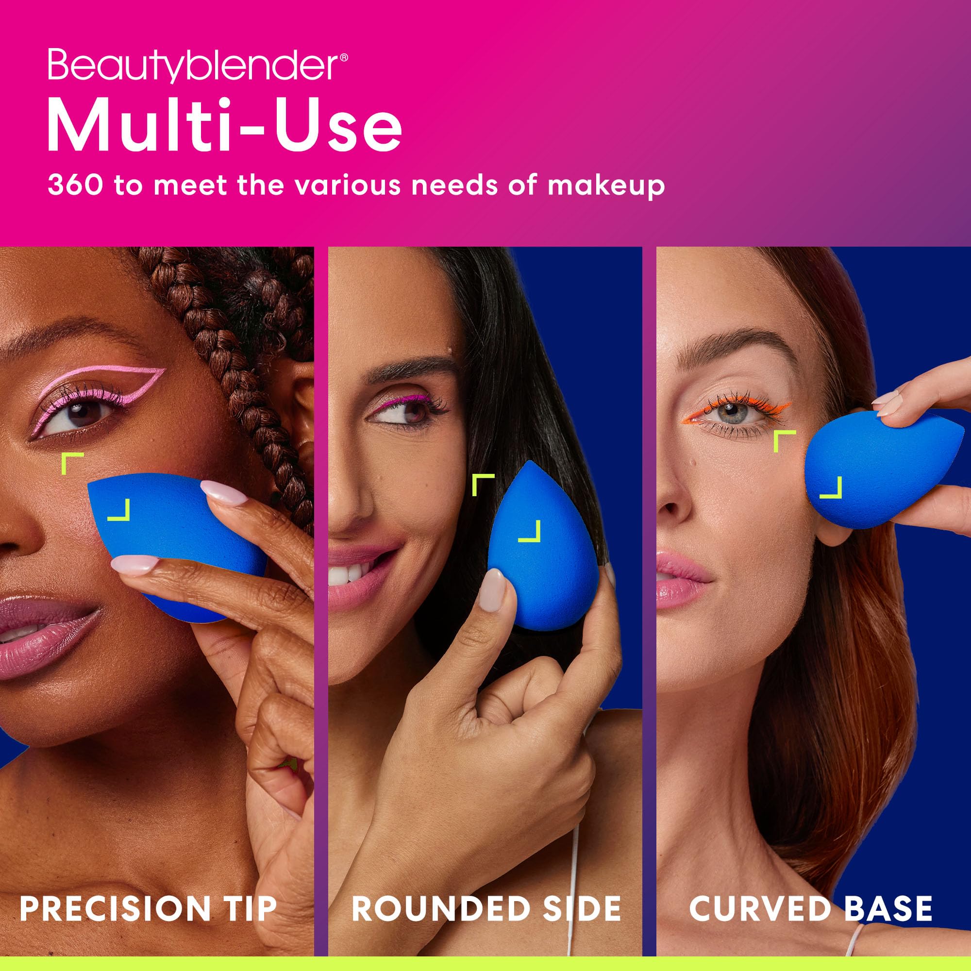 beautyblender Sapphire, Makeup Sponge for Foundations, Powders & Creams