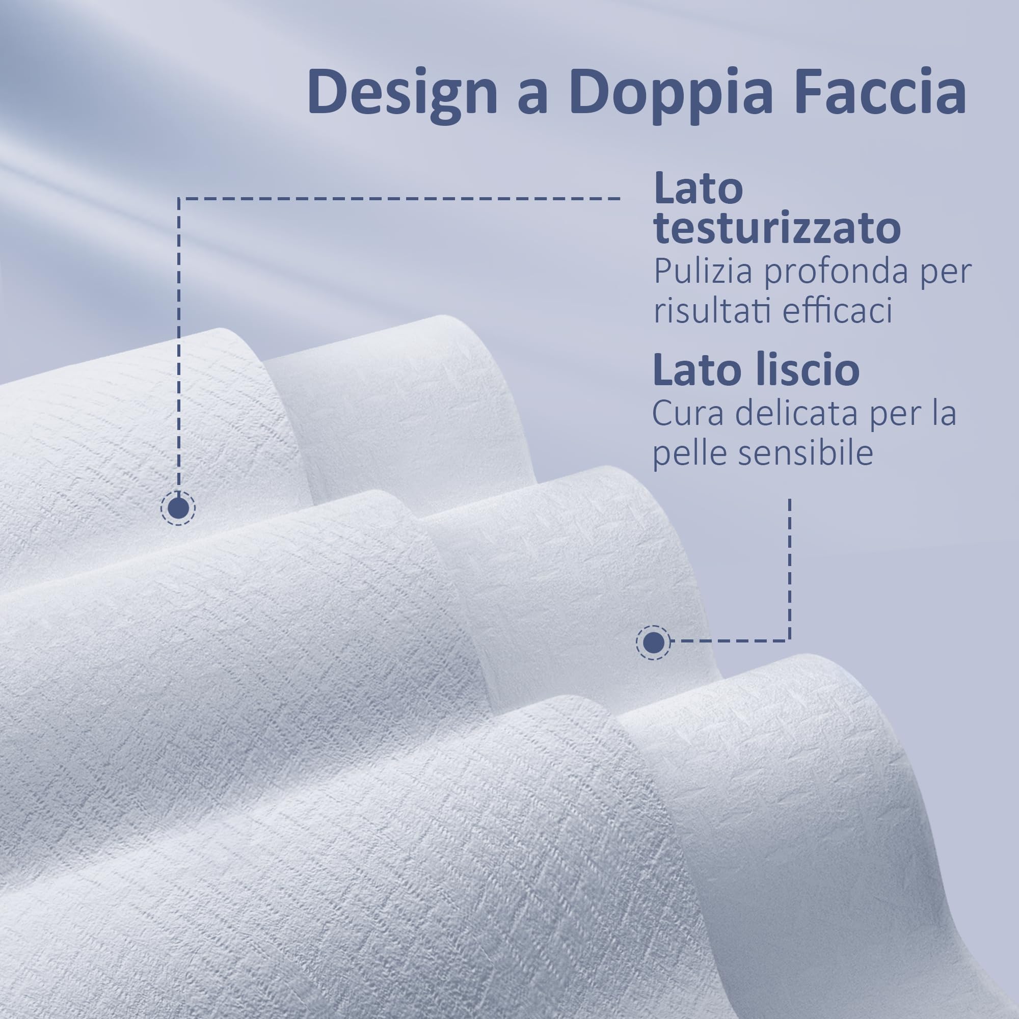 Ourmed Life Disposable Face Towel, 300 Count – Ultra Soft, Biodegradable Makeup Remover Wipes for Sensitive Skin, Clean Skincare Towels,Lint- free and Gentle Facial Towels for Daily Use,EF Texture