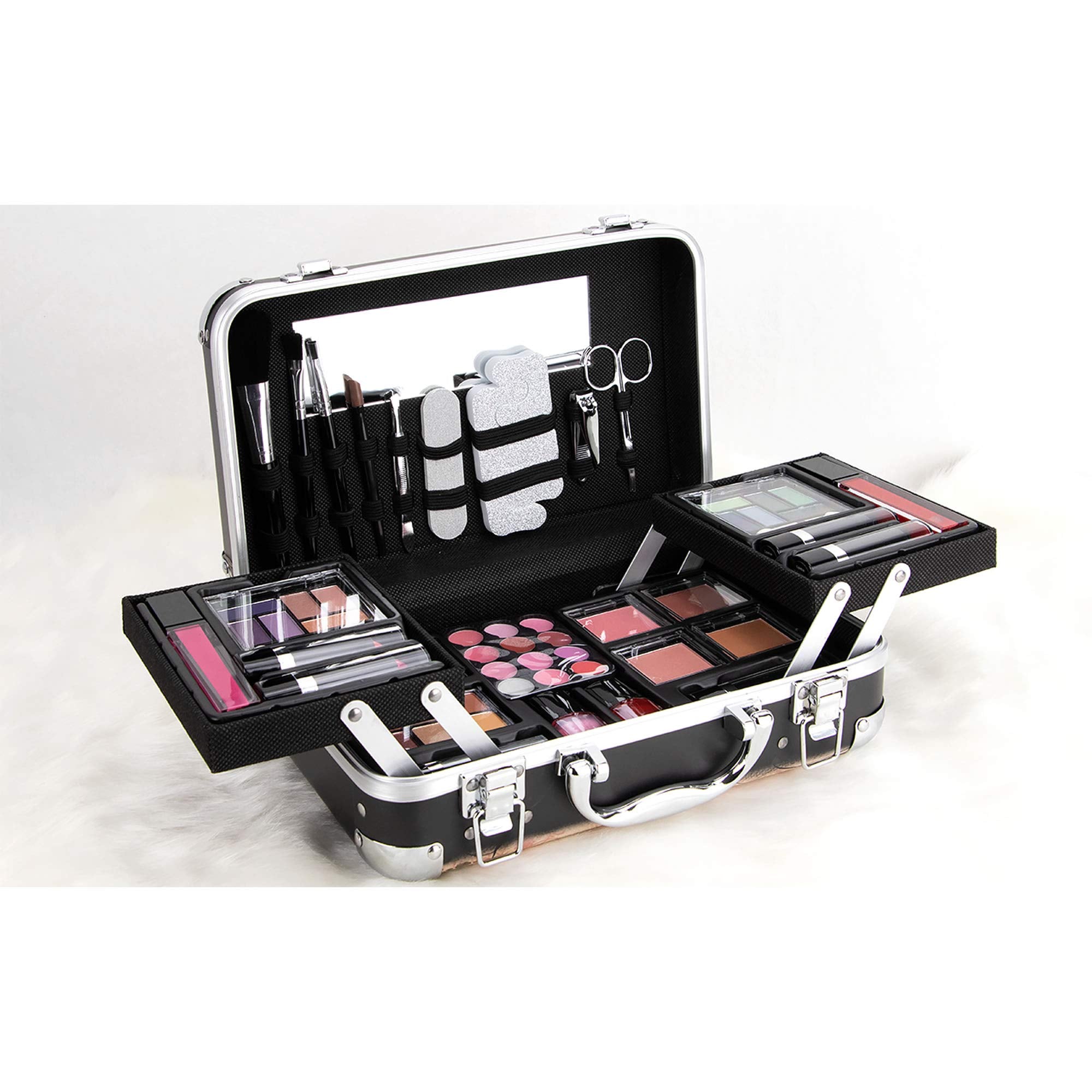 Ver Beauty 61pcs Makeup Gift Set With Extendable Trays and Mirror - Vmk1506, Paris Theme, 1 count