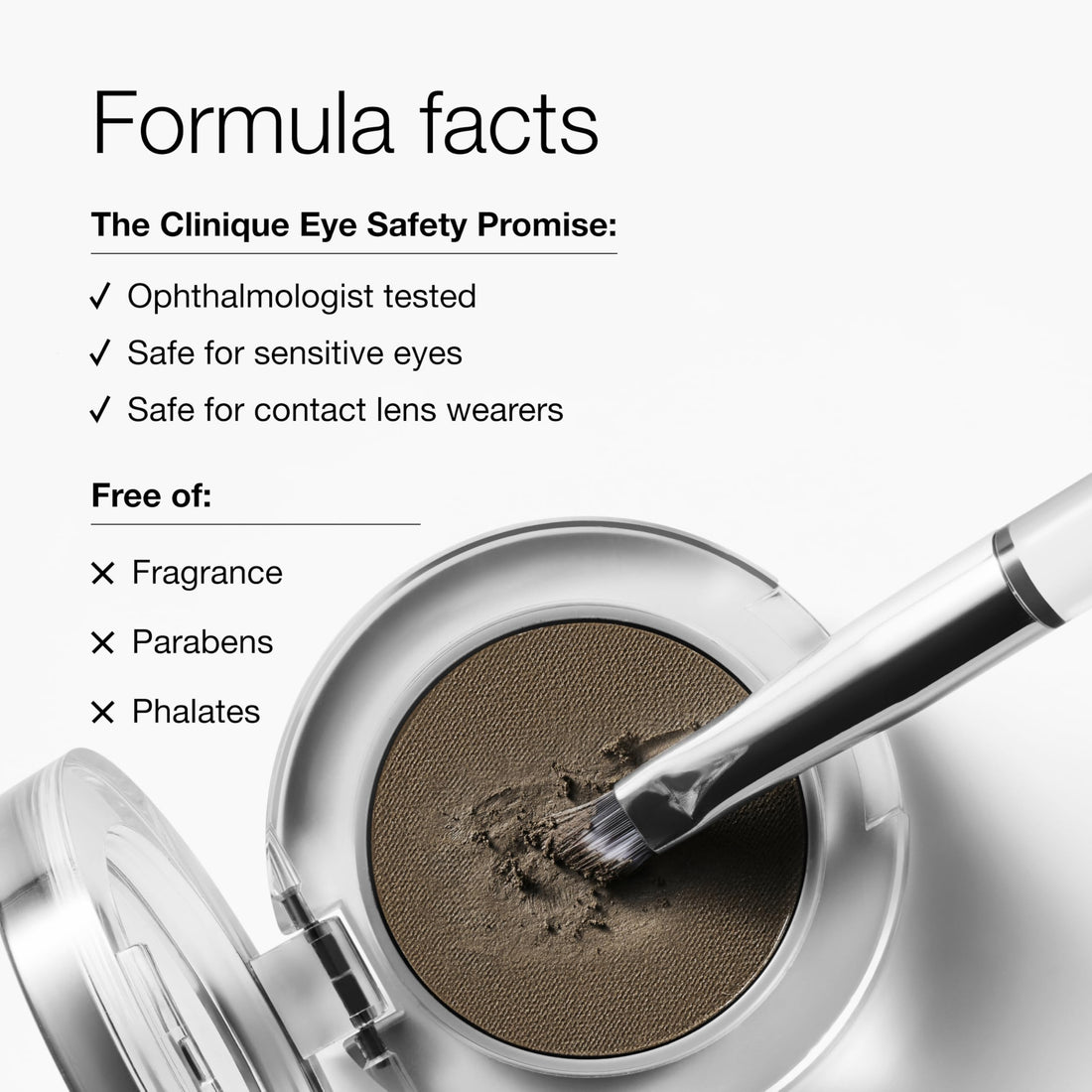 Clinique Fill in the Blanks Brow Powder Pomade | Waterproof, Sweat-Resistant + Non-flaking, Soft Brown, 0.06 Ounce