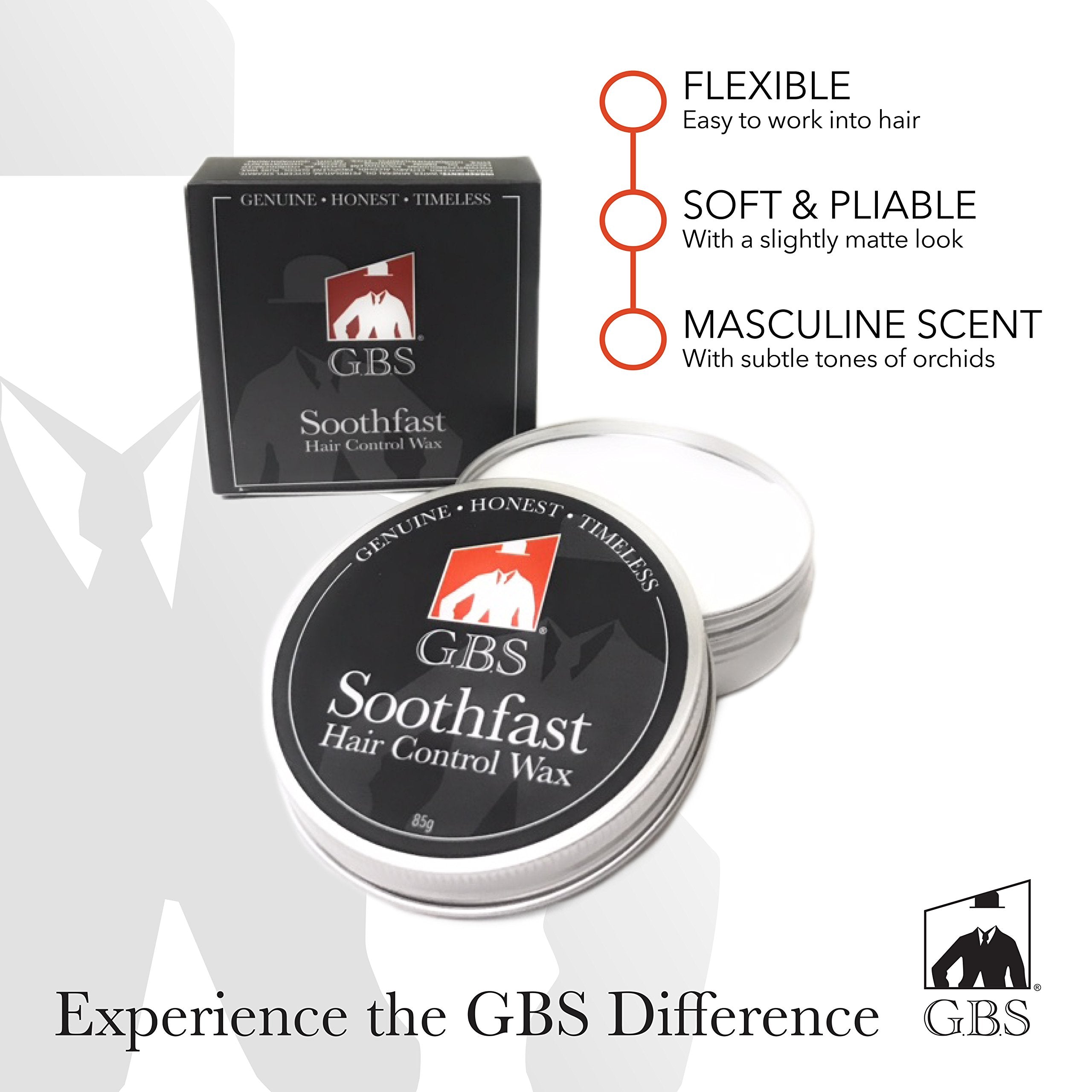 G.B.S Gbs Professional Grooming Combs + Hair Wax Set -5 Unbreakable Tortoise Coarse/Fine Pocket Comb, 7