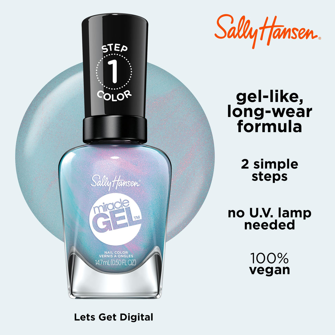 Sally Hansen Miracle Gel -Let's Get Digital, Let's Get Digital, 75 g
