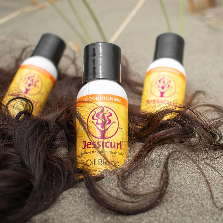 Jessicurl Oil Blend for Softer Hair, Citrus Fragrance Free, 2 Fluid Ounce