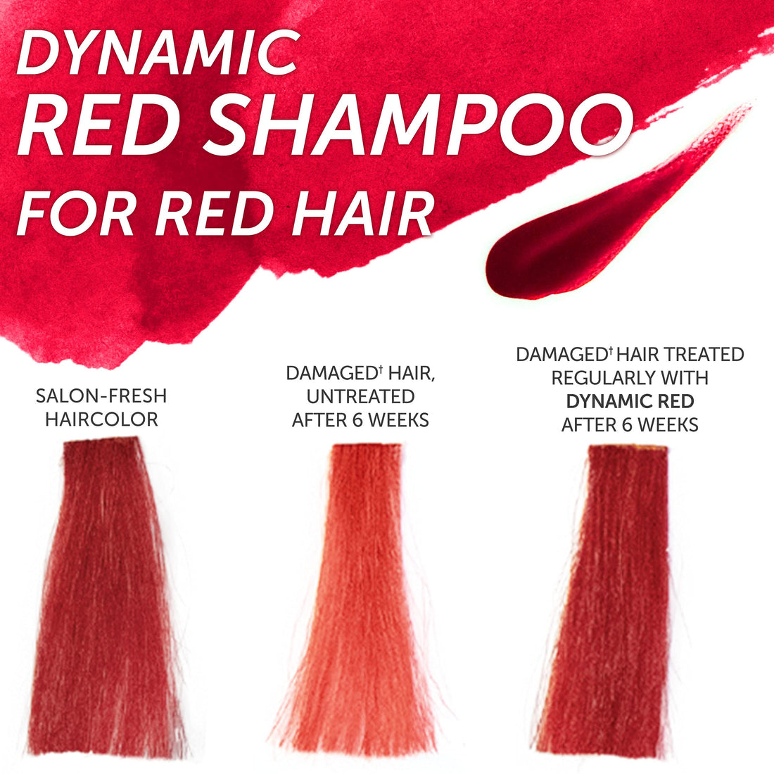 Framesi Color Lover Dynamic Red Shampoo, 16.9 fl oz, Red Hair Shampoo, Shampoo for Color Treated Hair