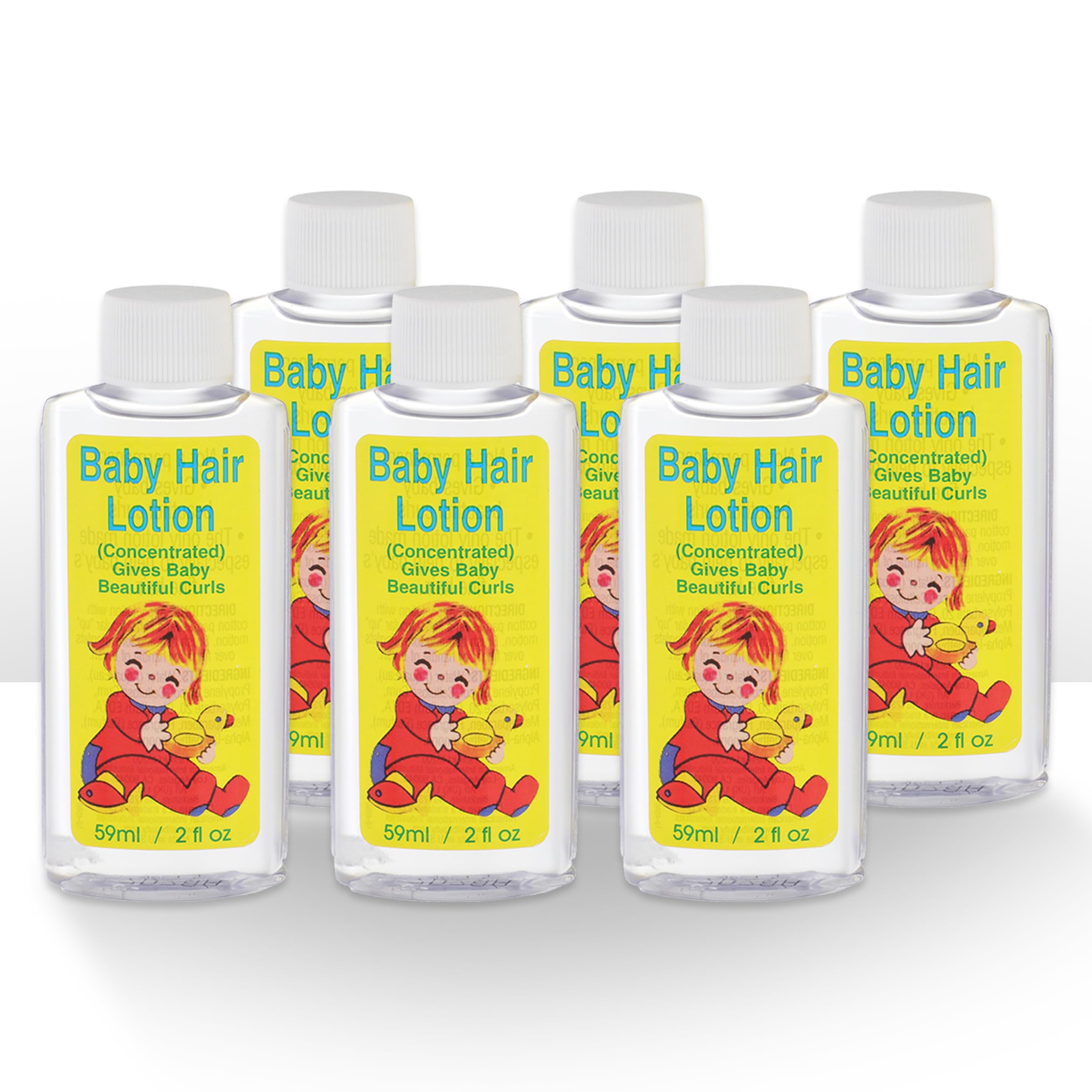 Clubman Baby Hair Lotion (Concentrated), 2-Ounce (Pack of 6)