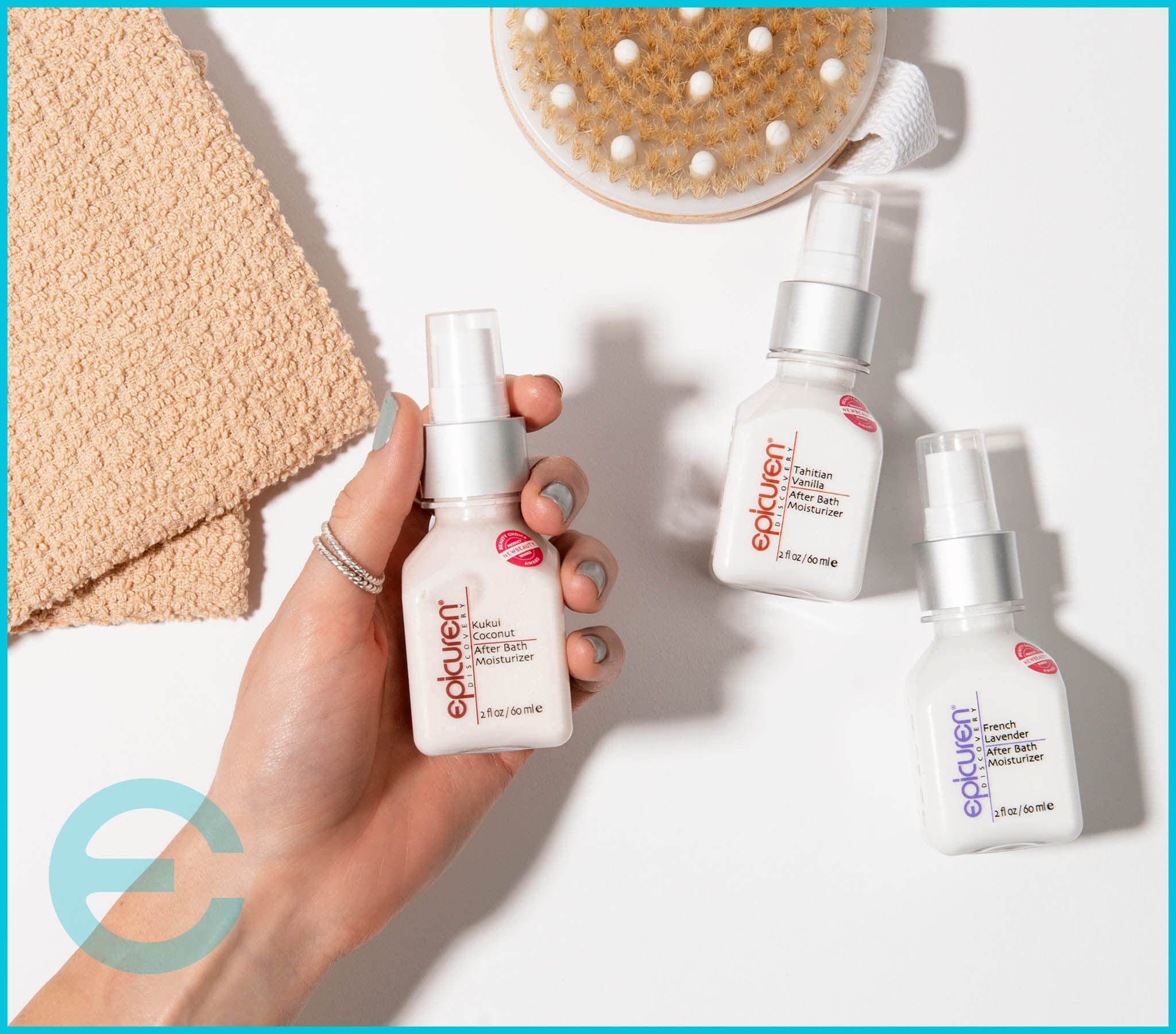 Epicuren Discovery Kukui Coconut After Bath Body Moisturizer