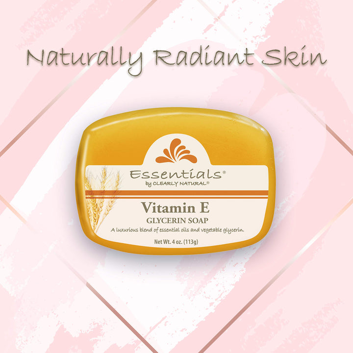 Clearly Natural Glycerine Soap, Vitamin E - 4 oz by Clearly Natural