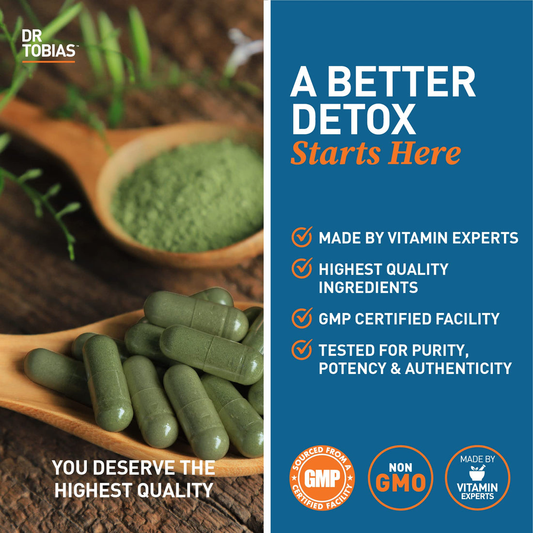 Dr. Tobias Liver 21 Day Cleanse, Herbal Liver Detox Cleanse with Solarplast, Artichoke Extract, Milk Thistle, Dandelion Extract & Digestive Enzymes, 63 Vegetable Capsules, 3 Daily, Pack of 2