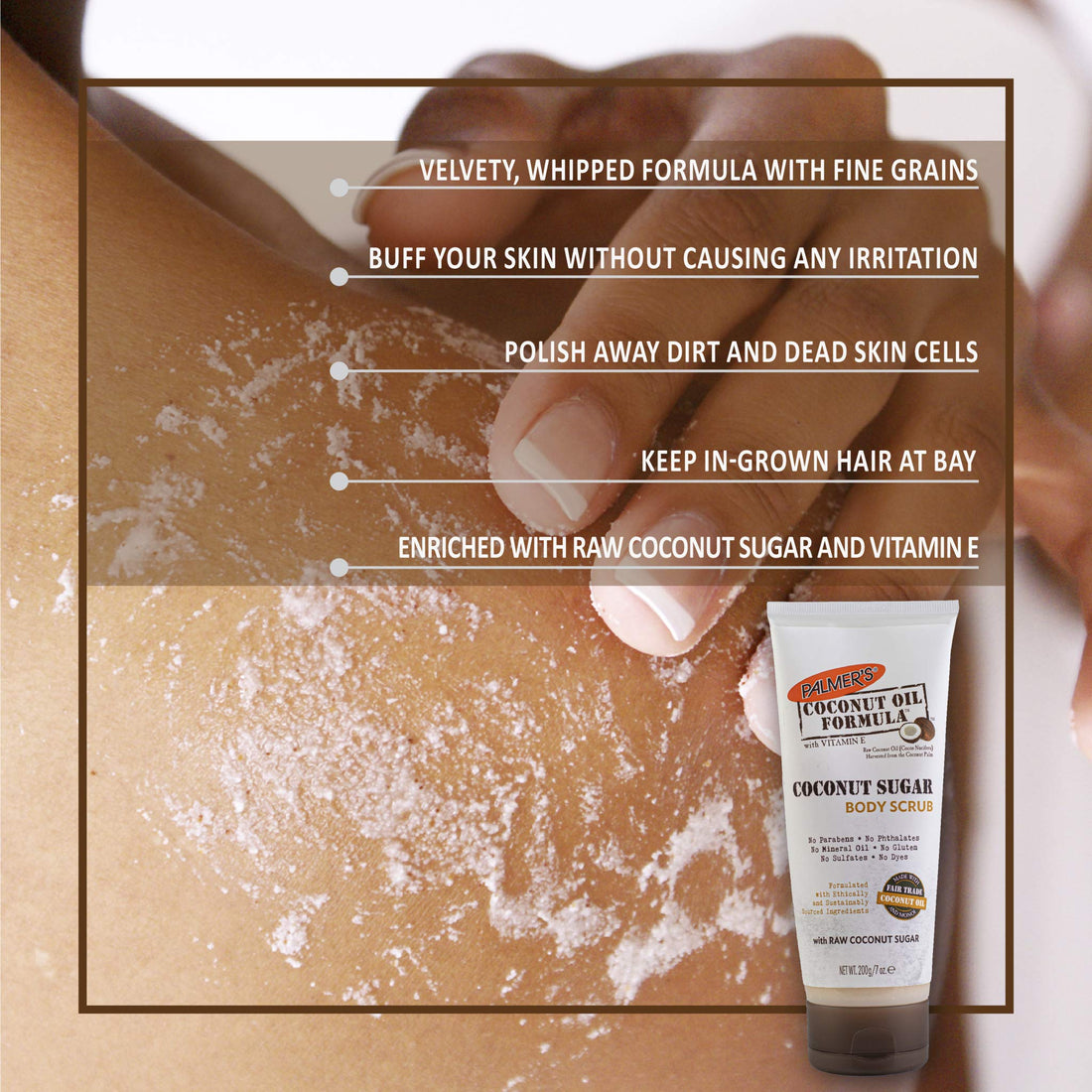 Palmer's Coconut Sugar Body Scrub, 200 g
