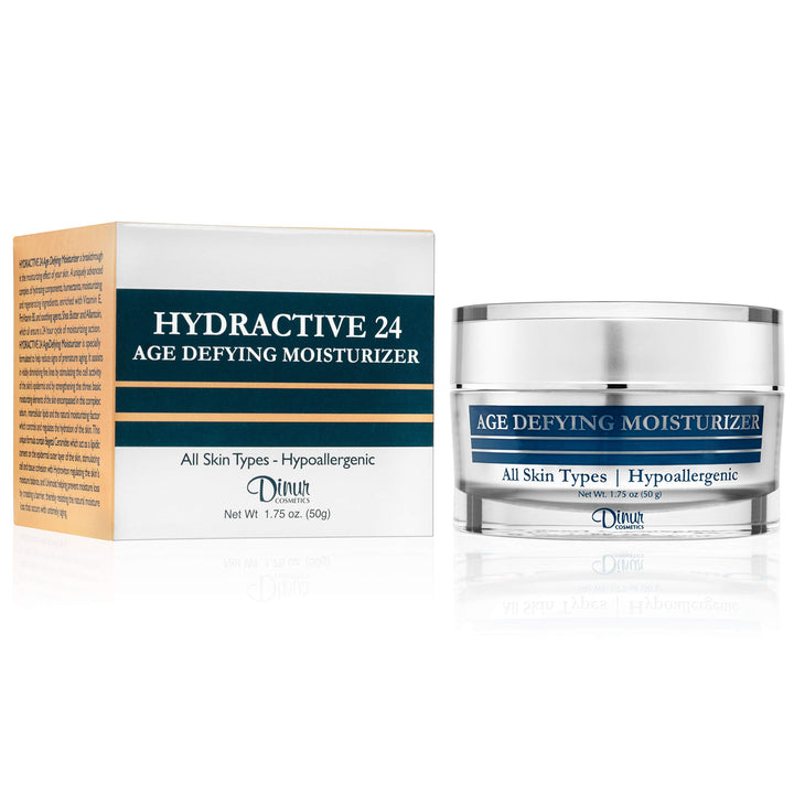 Dinur Hydractive 24 Age Defying Moisturizer SPF 8 Hypoallergenic 2 oz by Dinur